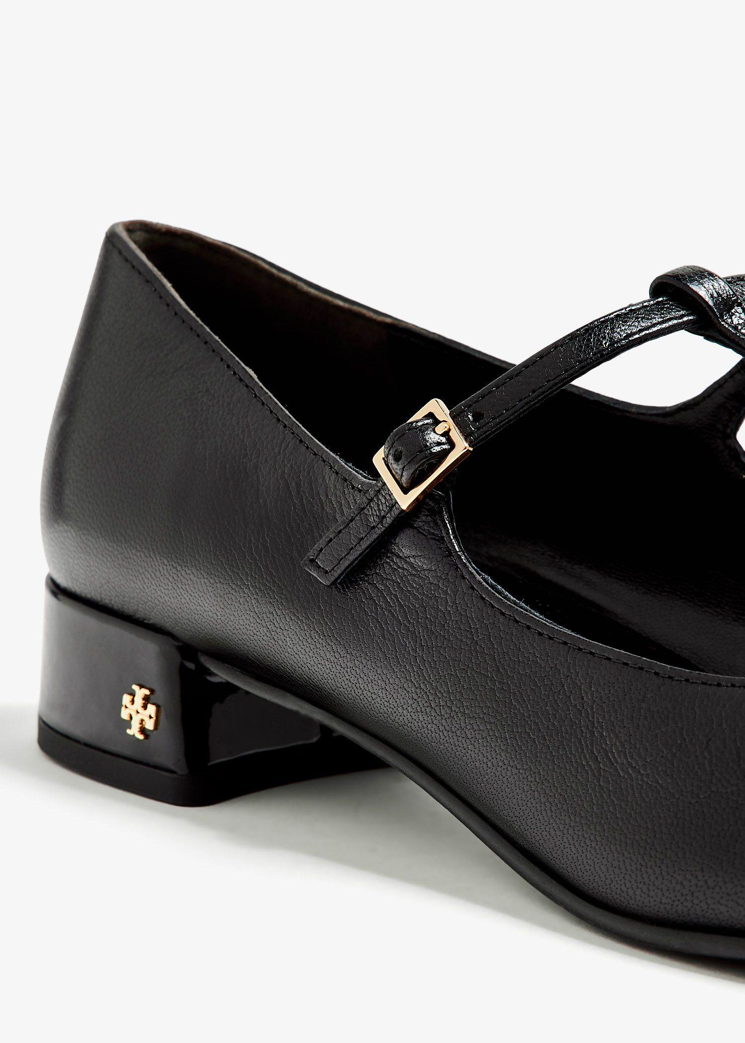 Tory Burch Cap-toe T-strap ballet flats for Women - Black in