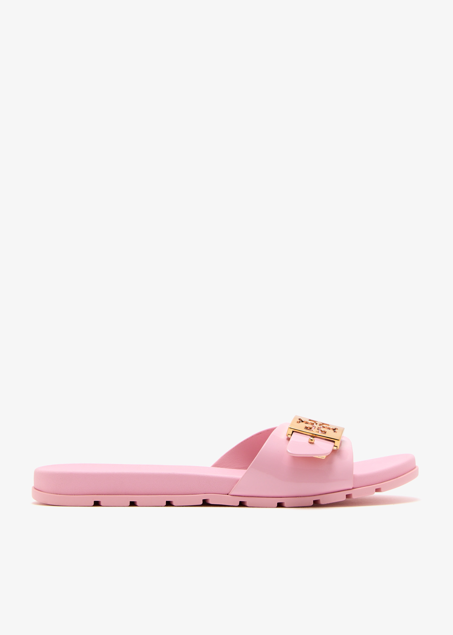 Tory Burch Buckle slides for Women - Pink in USA | Level Shoes