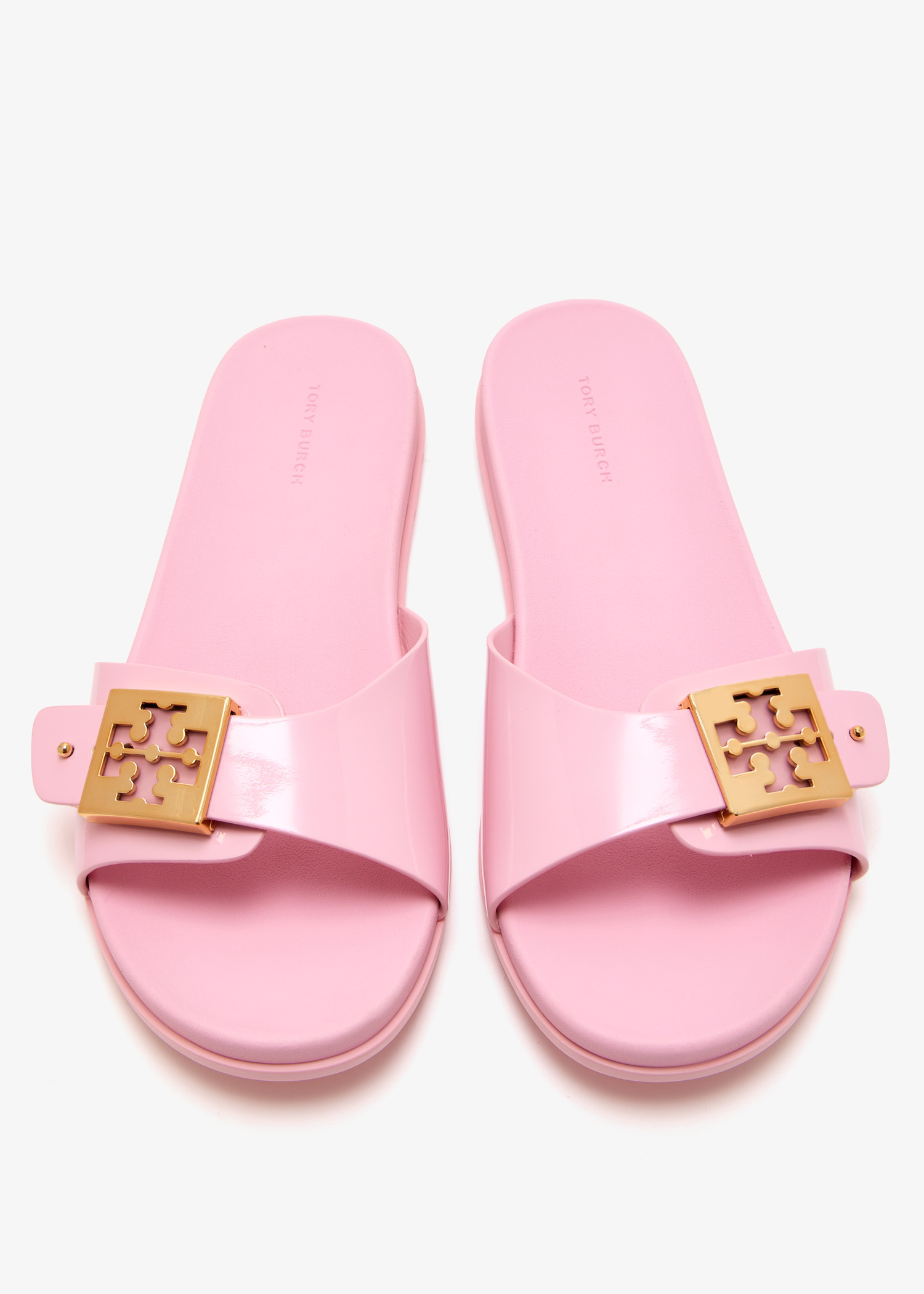 Tory Burch Buckle slides for Women - Pink in USA | Level Shoes