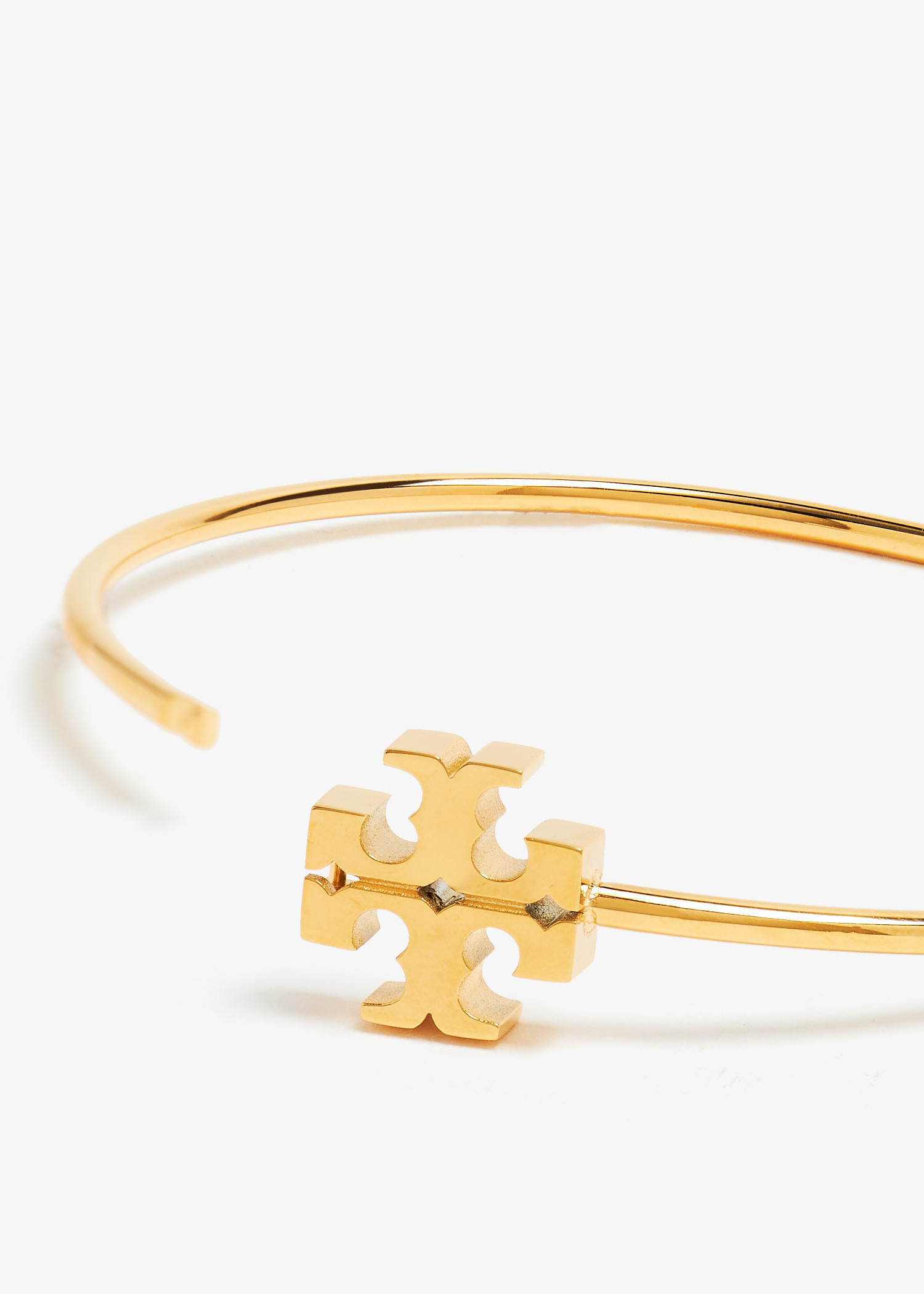 Tory Burch Eleanor hinged cuff for Women - Gold in UAE