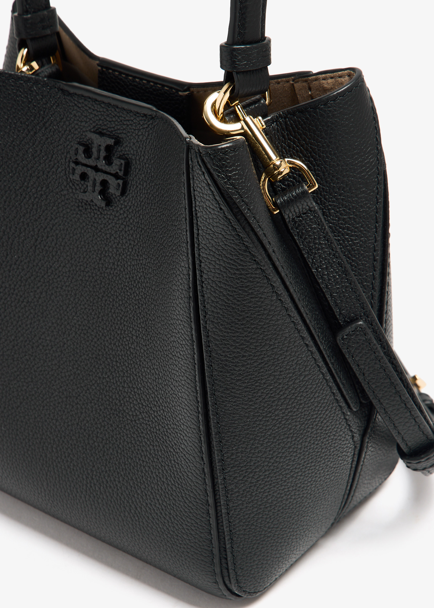 Tory Burch Small McGraw bucket bag for Women - Black in UAE