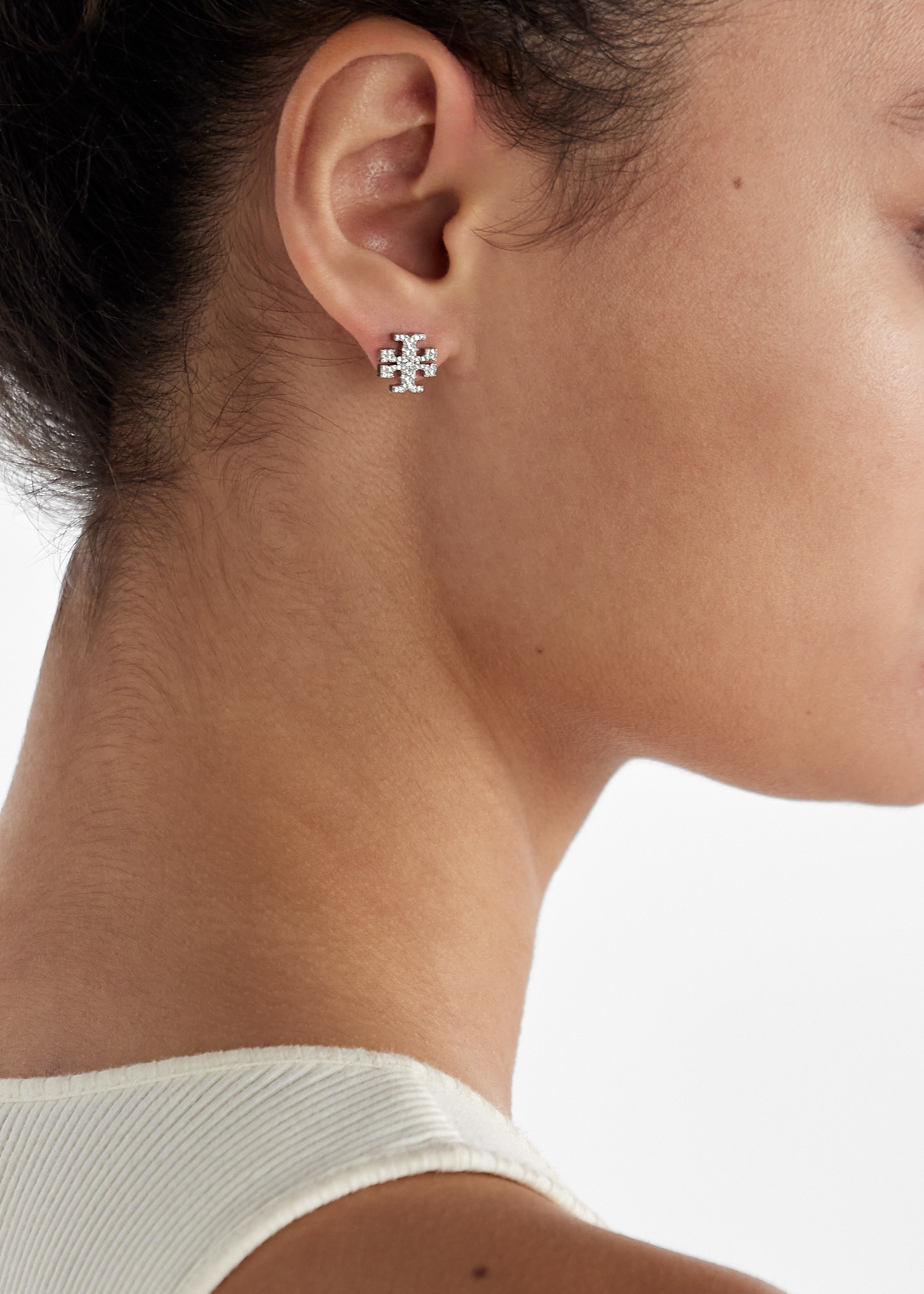 ピアス Tory Burch FW25 KIRA PAVE STUD EARRINGS (158535 783) トリーバーチ TORY BURCH TORY BURCH ピアス KIRA PAVE STUD