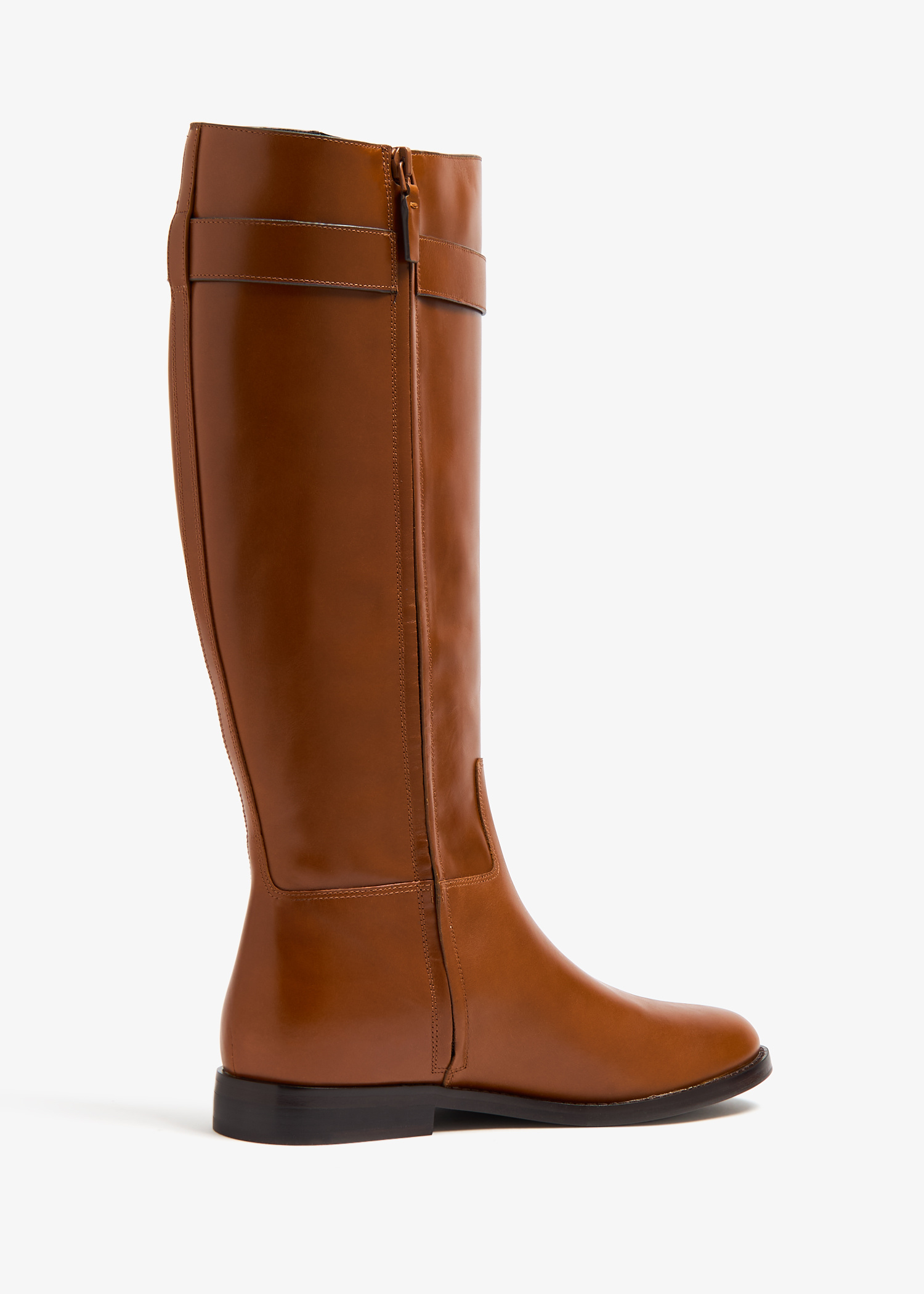 Tory Burch T Lock riding boots for Women - Brown in USA | Level Shoes