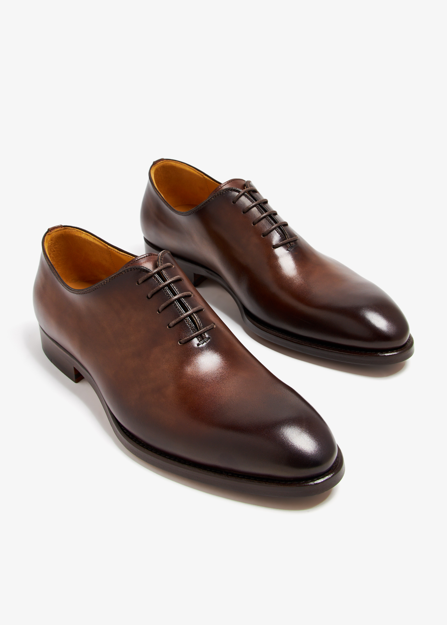 Magnanni Leather Oxford shoes for Men - Brown in KSA | Level Shoes