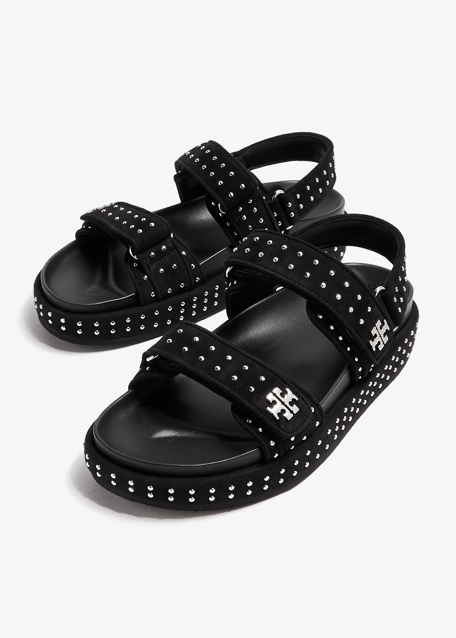 Tory Burch Kira Stud sport sandals for Women - Black in UAE