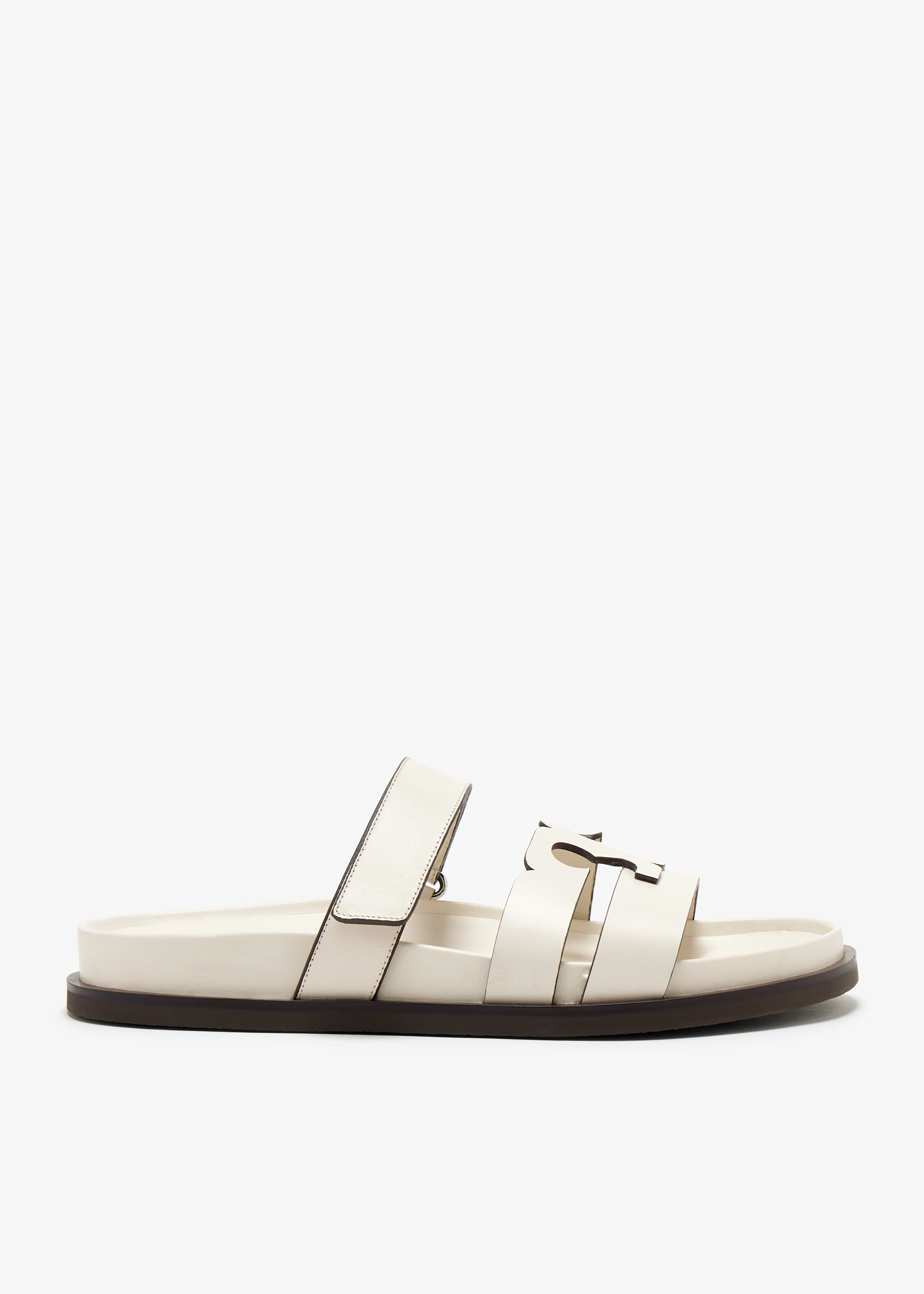 Tory Burch Ines Sport slide sandals for Women - White in USA