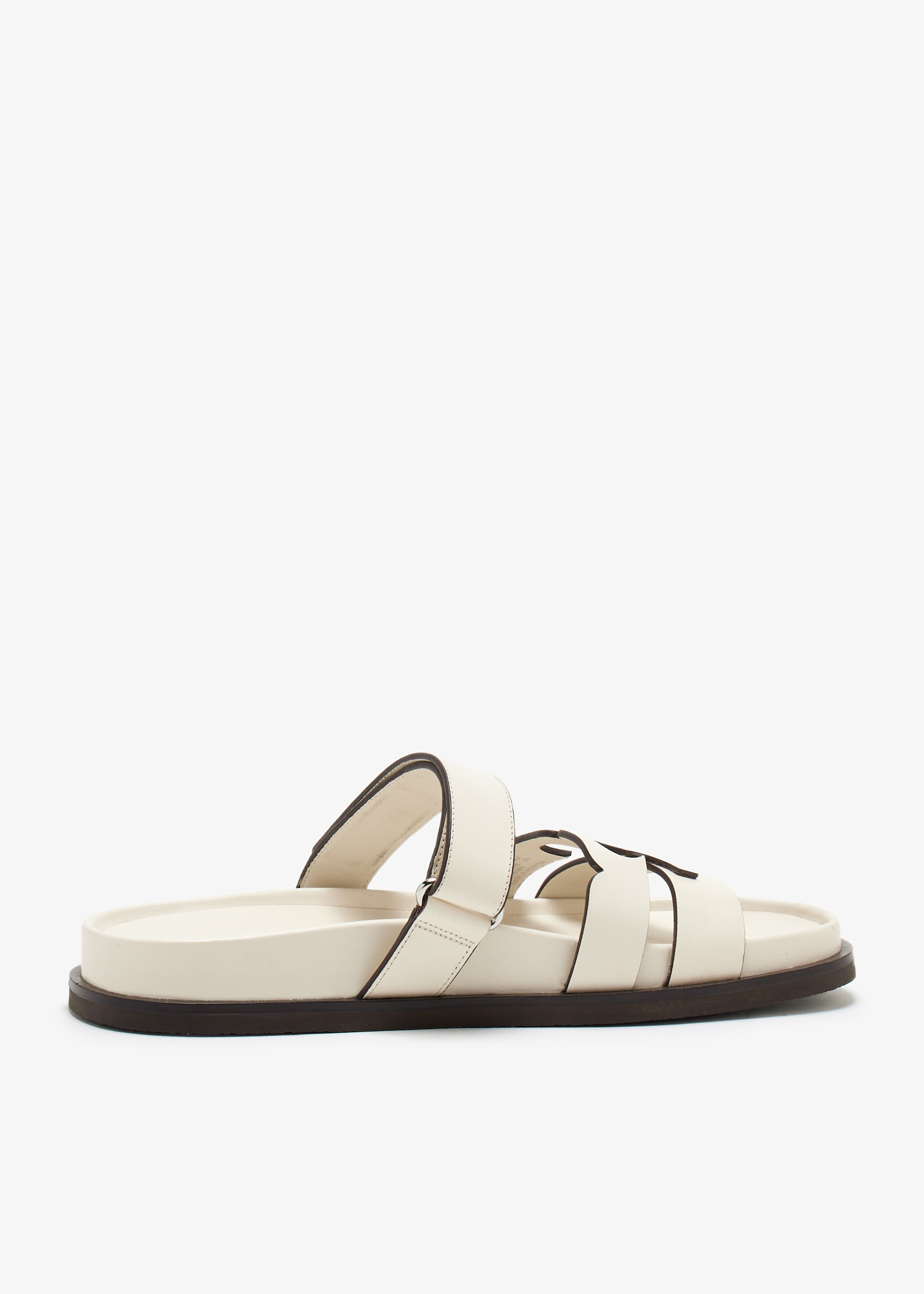 サンダル・ミュール Tory Burch Ivory leather Ines Sport slippers (161636 104) Tory Burch Leather slides Ines | Women's Shoes | Vitkac