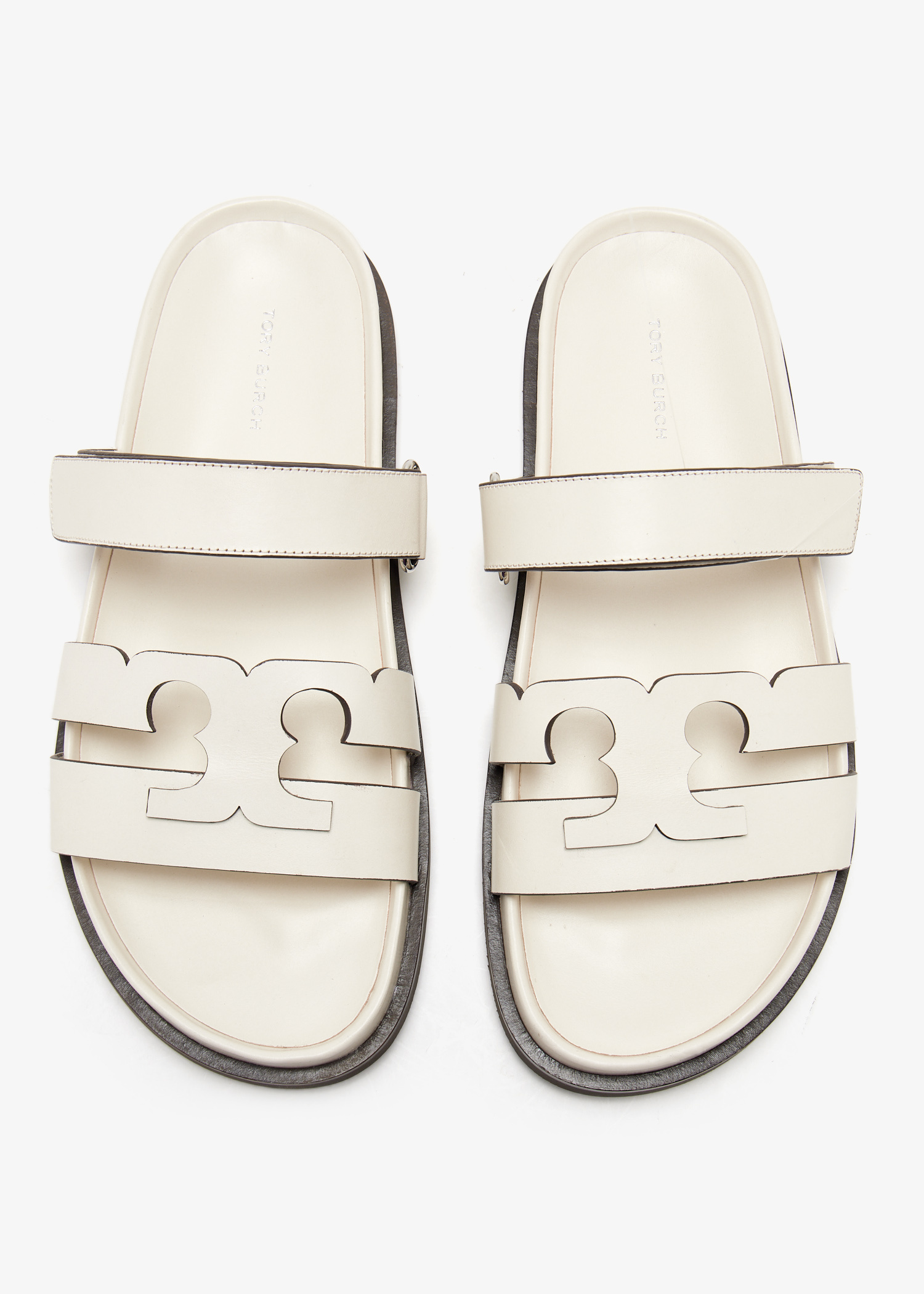 Tory Burch Ines Sport slide sandals for Women - White in UAE