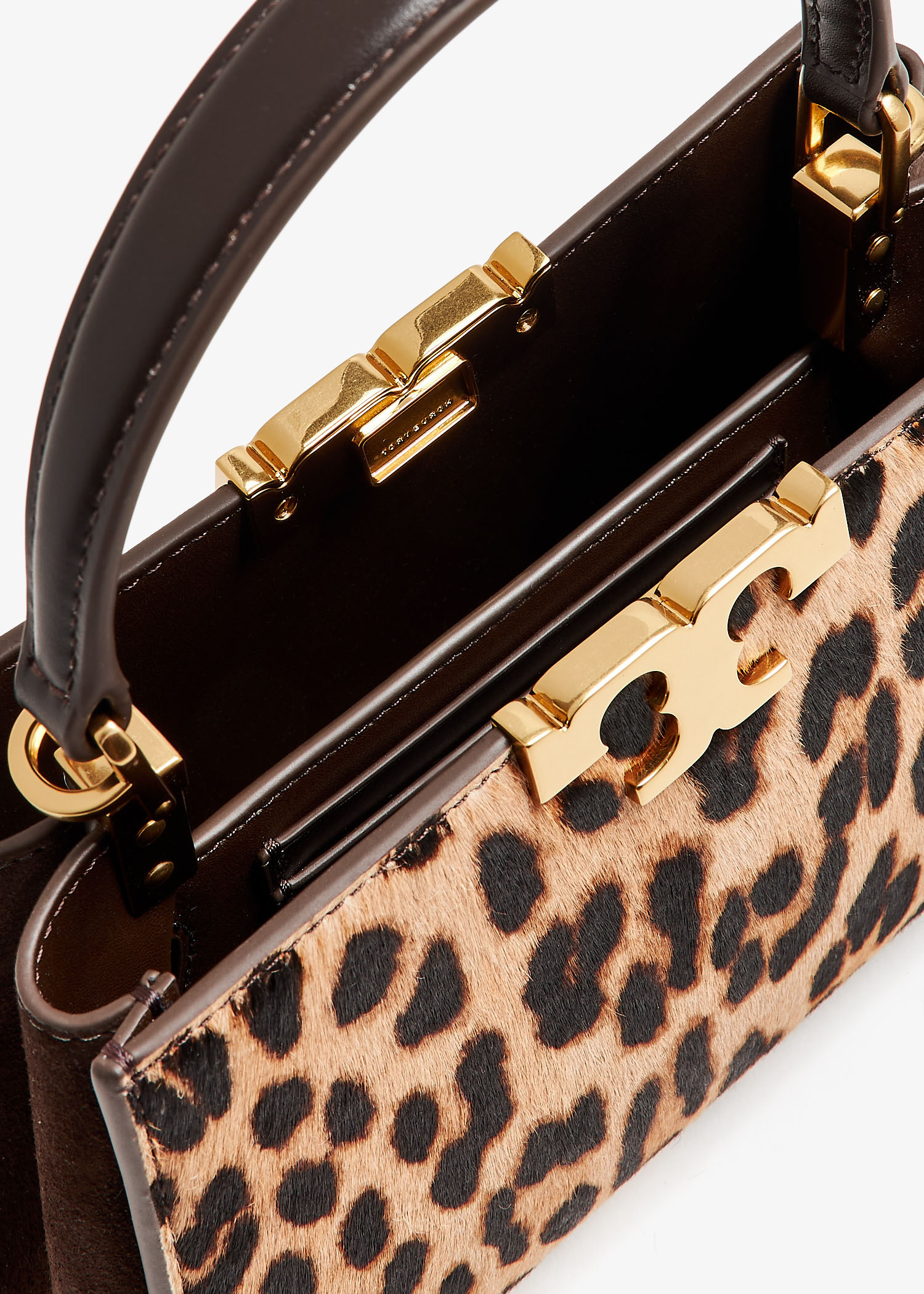 Tory Burch Eleanor mini satchel for Women - Animal Printed