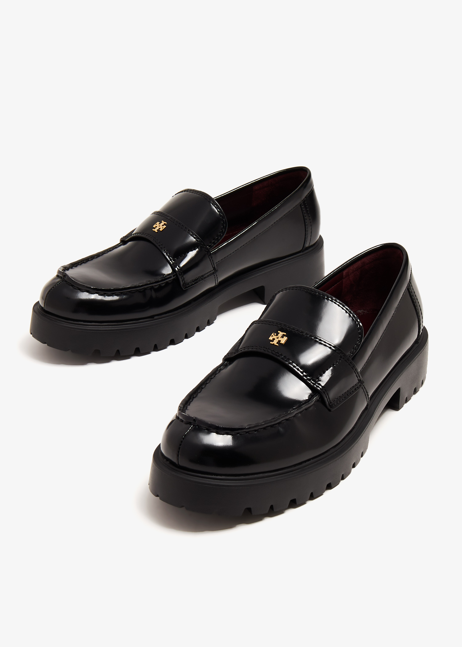 sei　da16t ブロンズ Tory Burch Classic Lug loafers for Women - Black in USA | Level Shoes