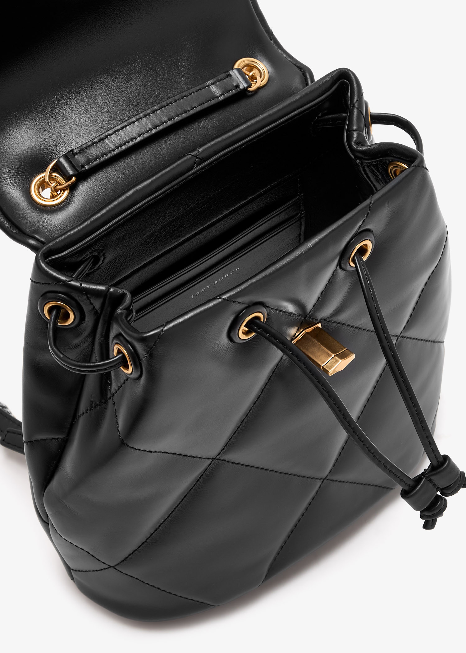 Tory Burch Kira Diamond mini backpack for Women - Black in