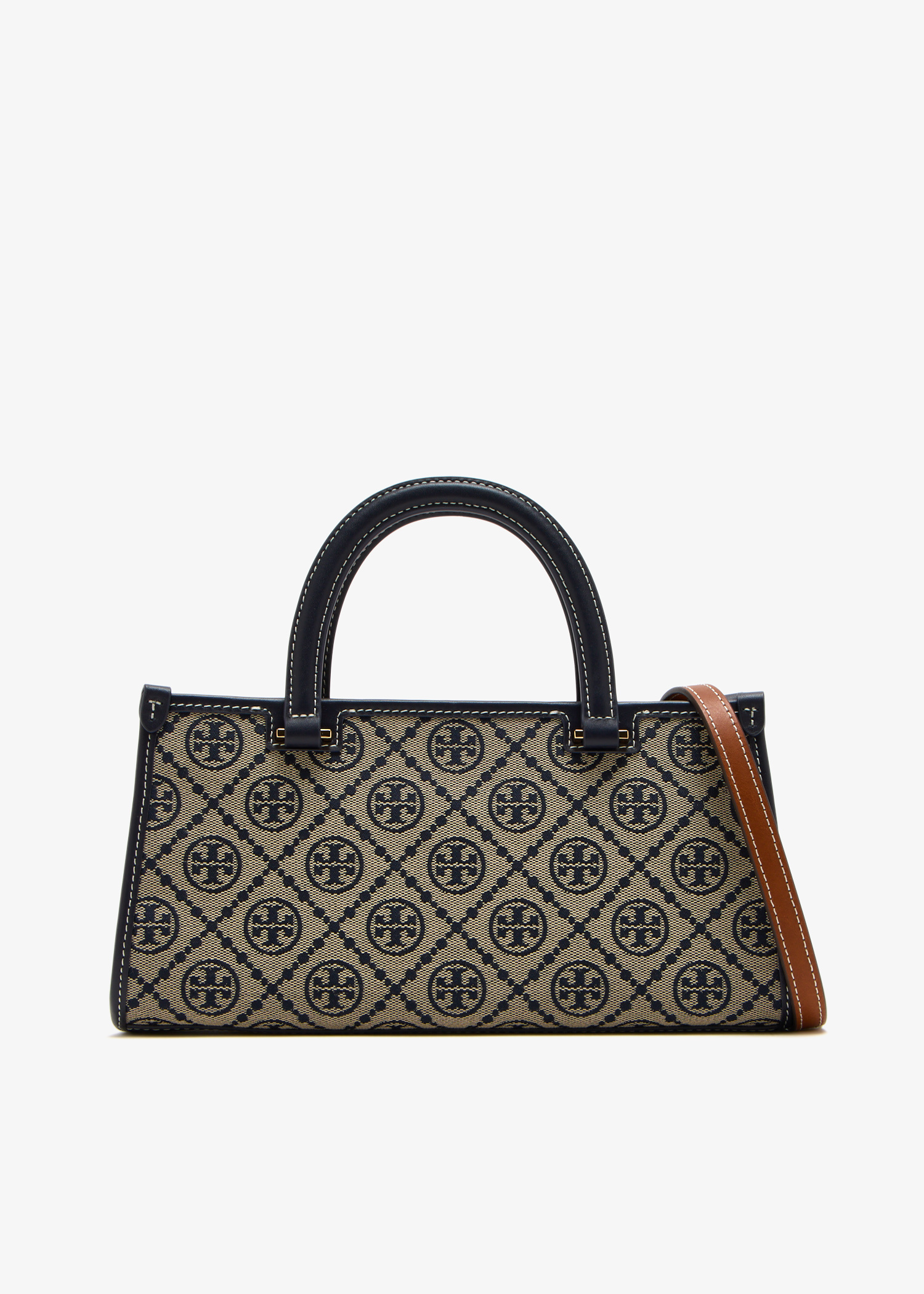 Tory Burch T Monogram East-West small tote bag for Women - Printed