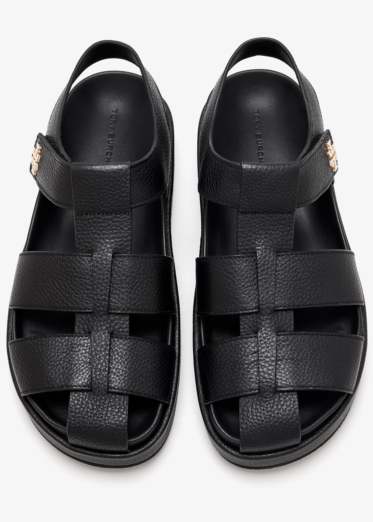 Tory Burch Kira sport fisherman sandals for Women - Black in