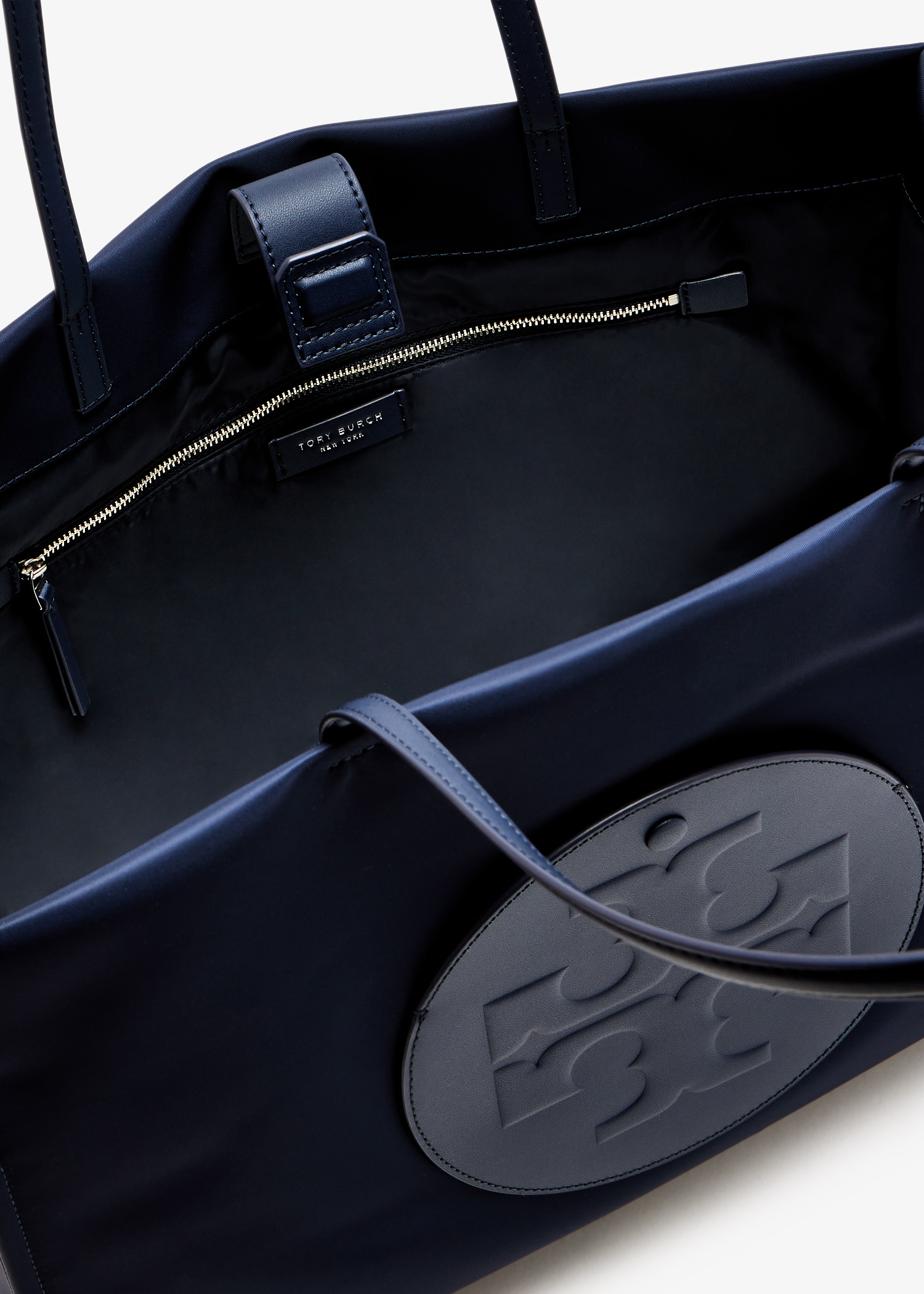Tory Burch Ella tote bag for Women - Navy in USA | Level Shoes
