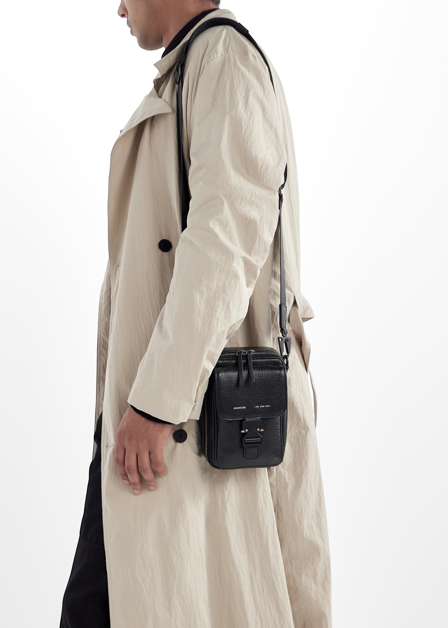 スマホショルダーバッグ Grams28 173 Vertical Sling GRAMS28 173 vertical sling bag for Men - Black in USA