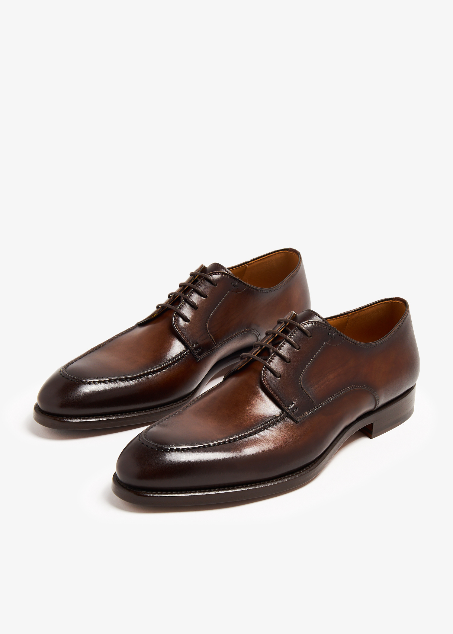 Magnanni Pardo Black Derby Lace Up Magnanni Pardo derby lace-up shoes for Men - Brown in USA  main image 3