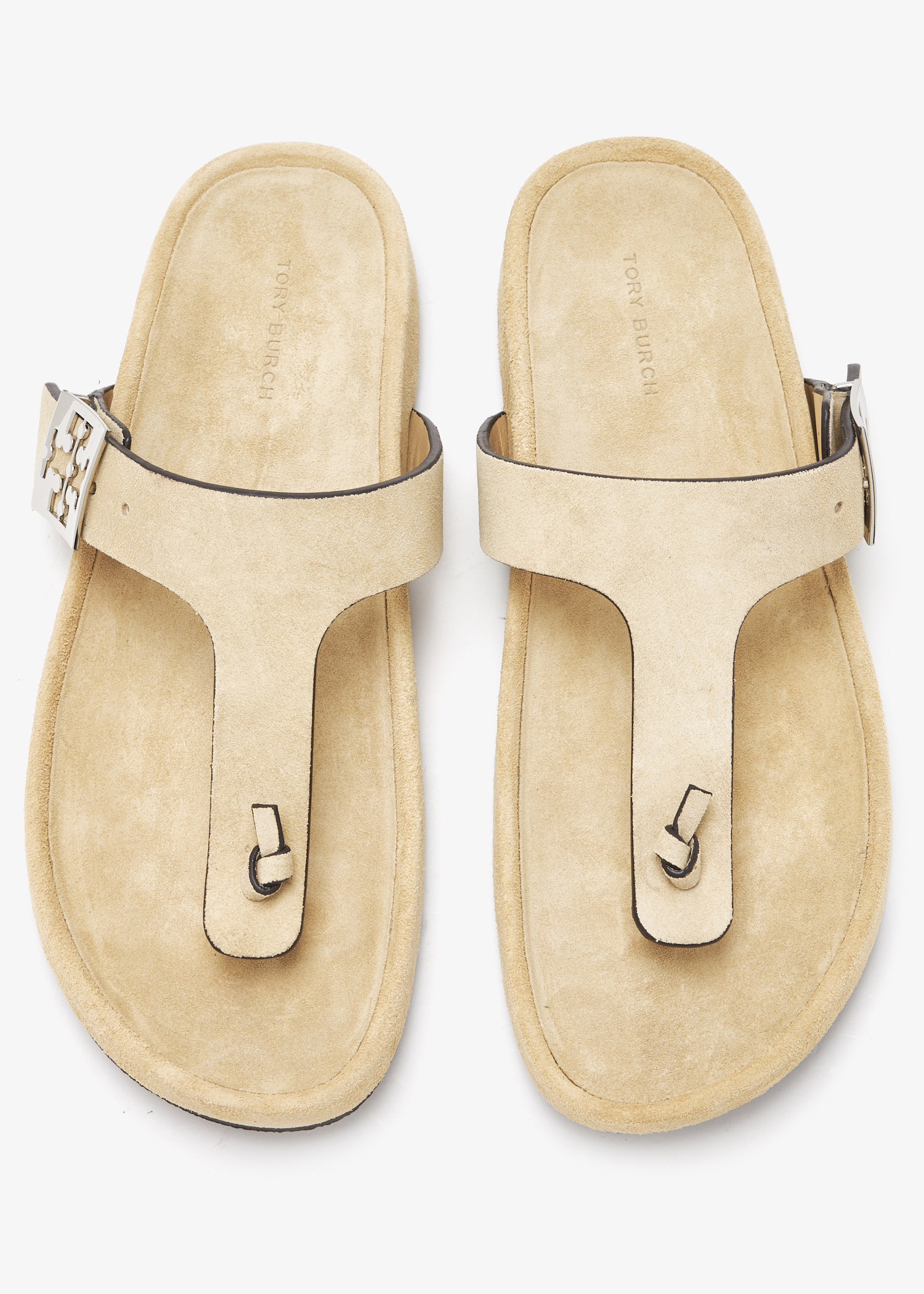 Tory Burch Mellow thong sandals for Women - Beige in UAE