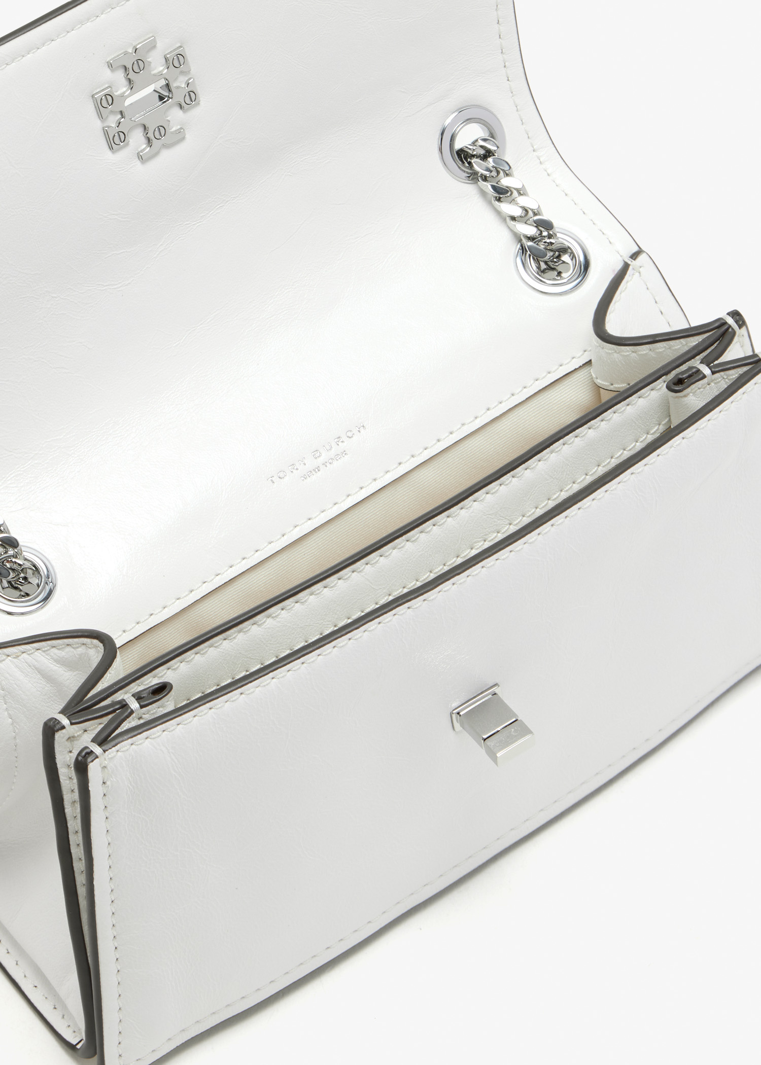 Tory Burch Mini Kira Turnlock shoulder bag for Women - White in