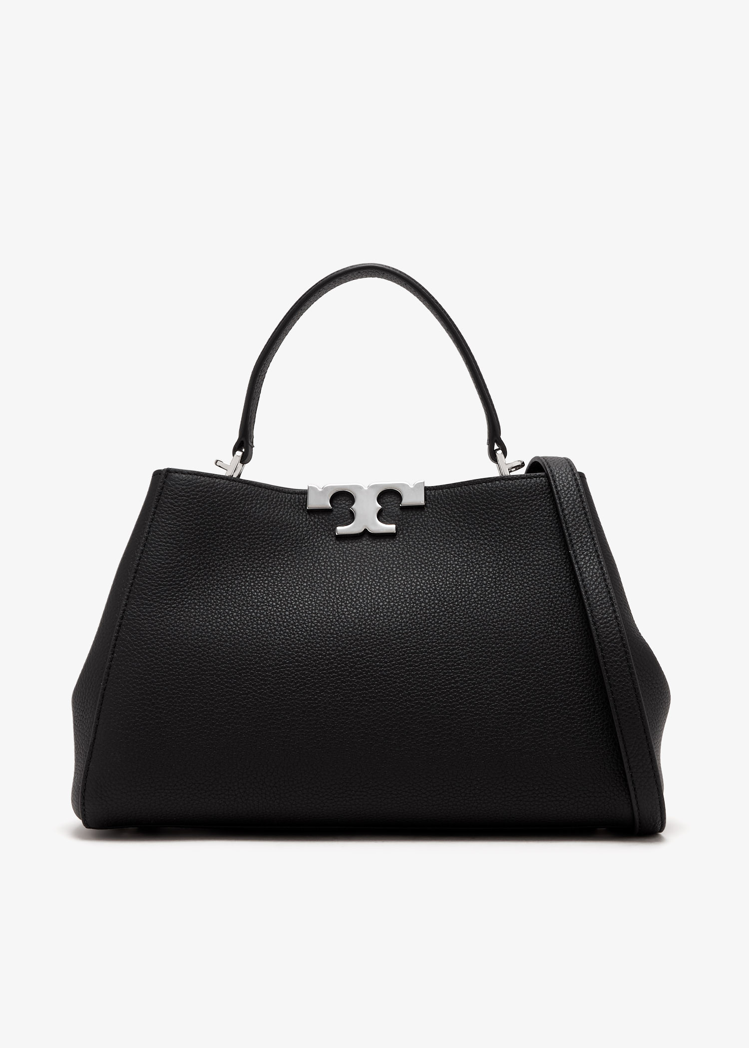 Tory Burch Medium Eleanor soft satchel for Women - Black in KSA Tory Burch Medium Eleanor soft satchel for Women - Black in KSA