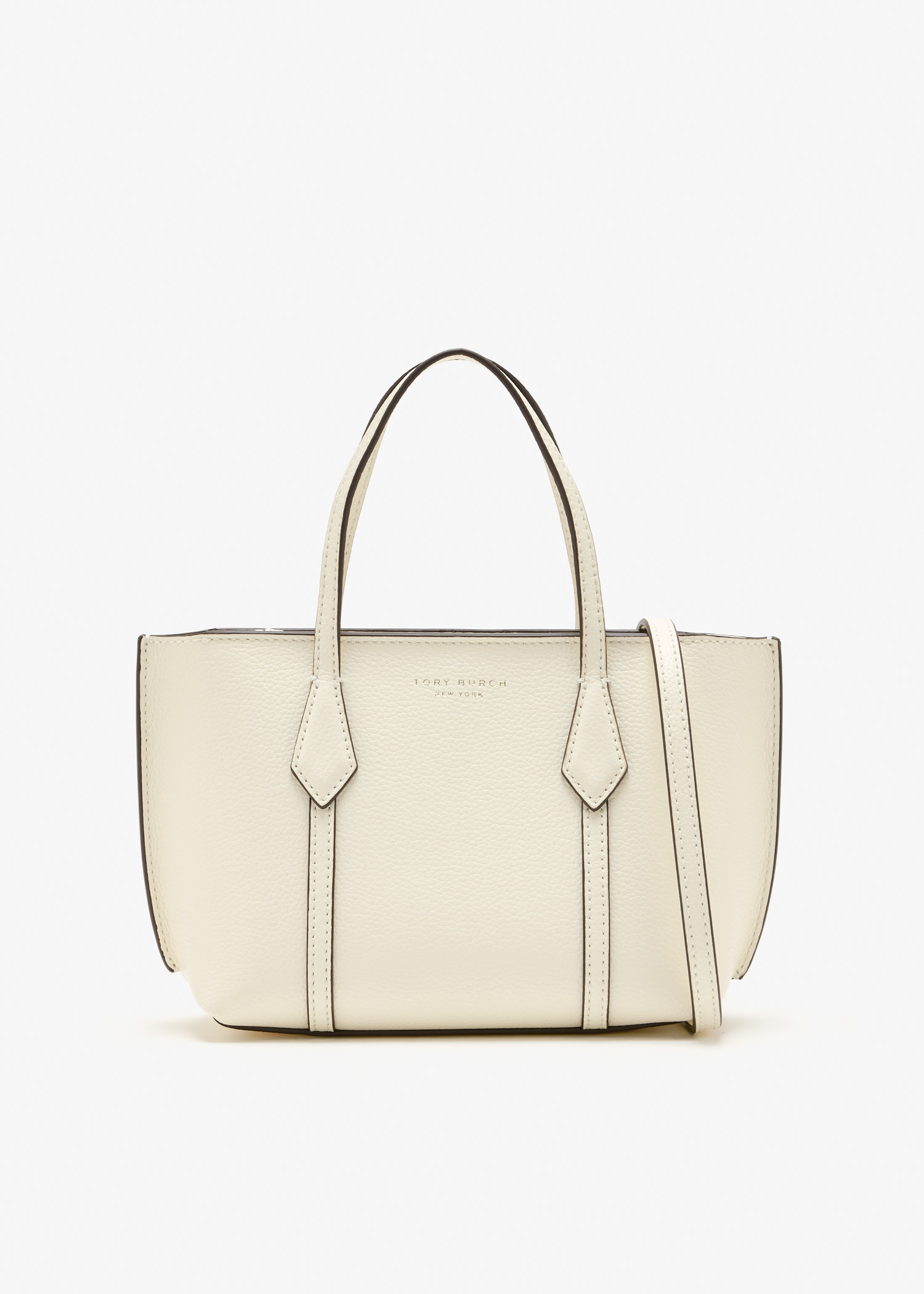 Tory Burch Perry mini tote bag for Women - Beige in UAE | Level Shoes