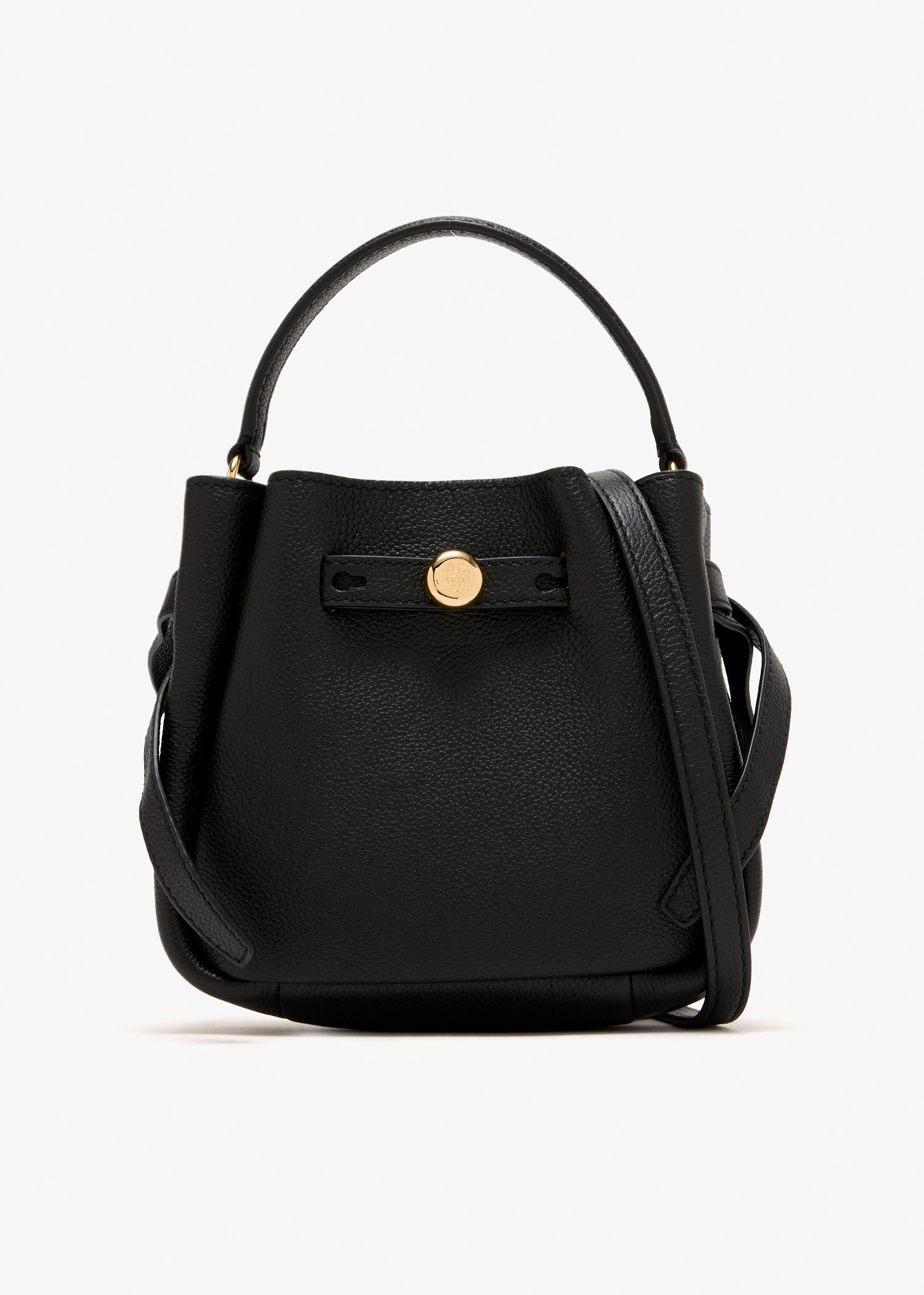 Tory Burch Romy mini bucket bag for Women - Black in UAE | Level Shoes