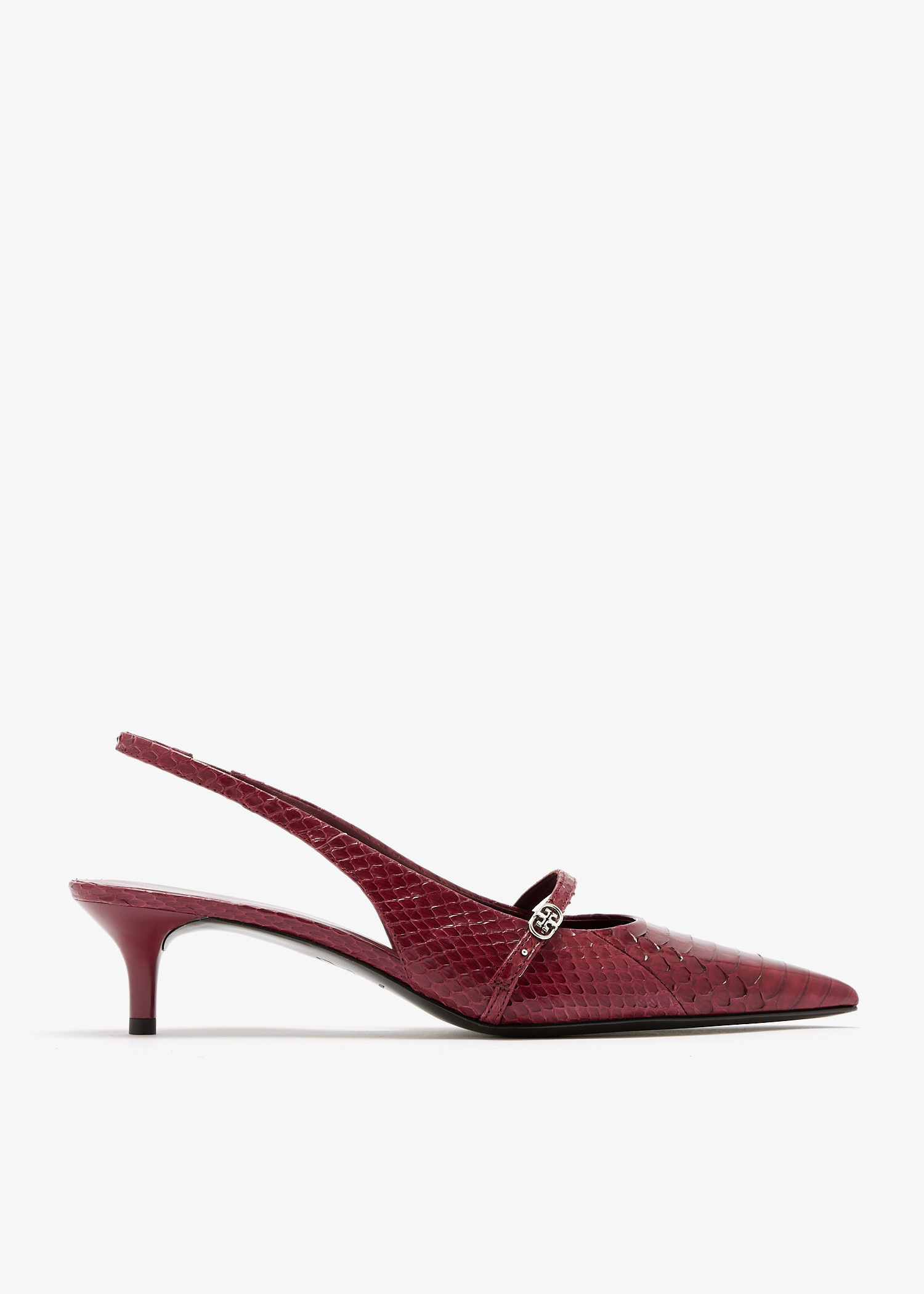 Tory Burch Double T Buckle Mary Jane pumps for Women - Red in USA