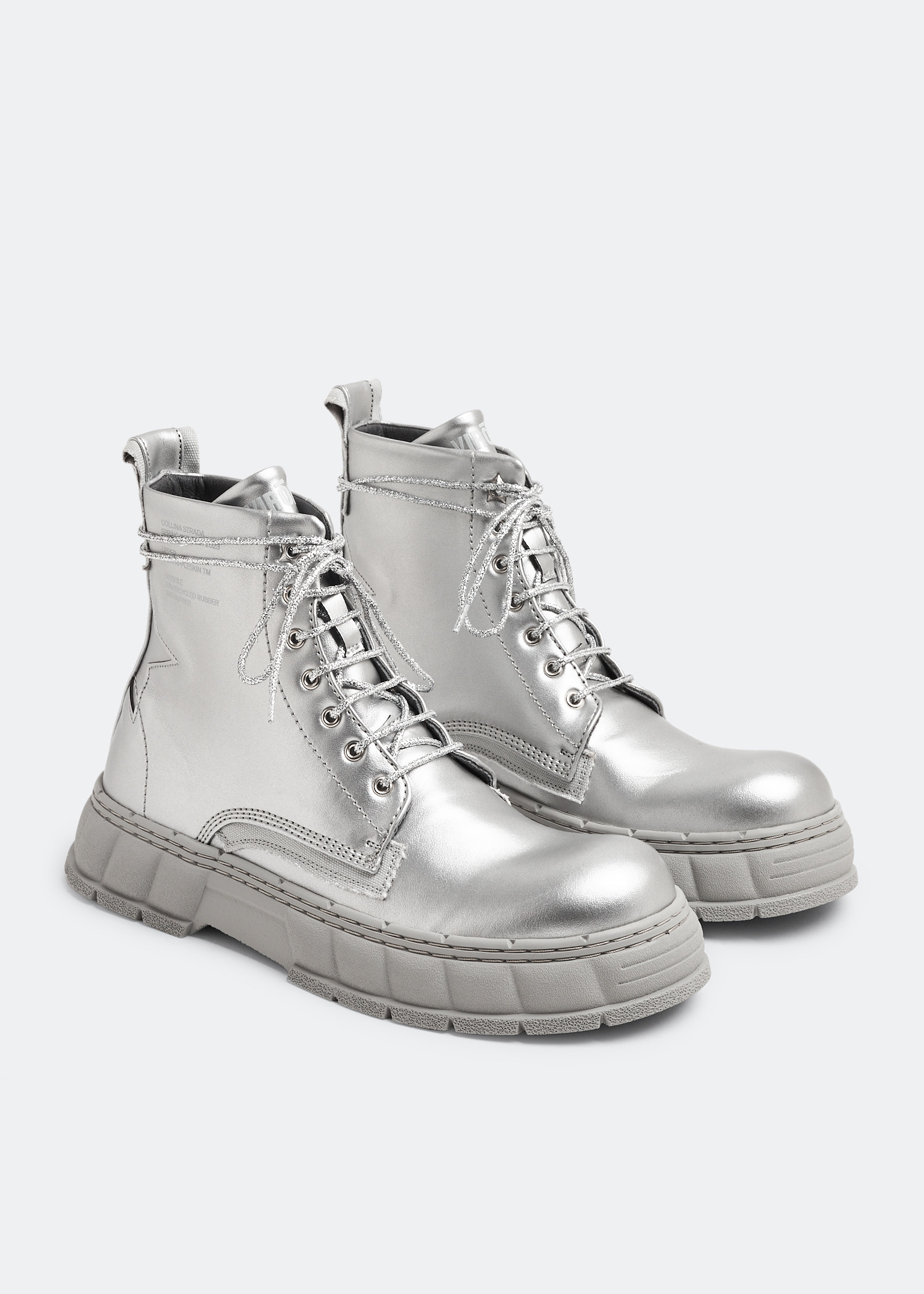 Viron x Collina Strada 1992 boots for Women - Silver in UAE