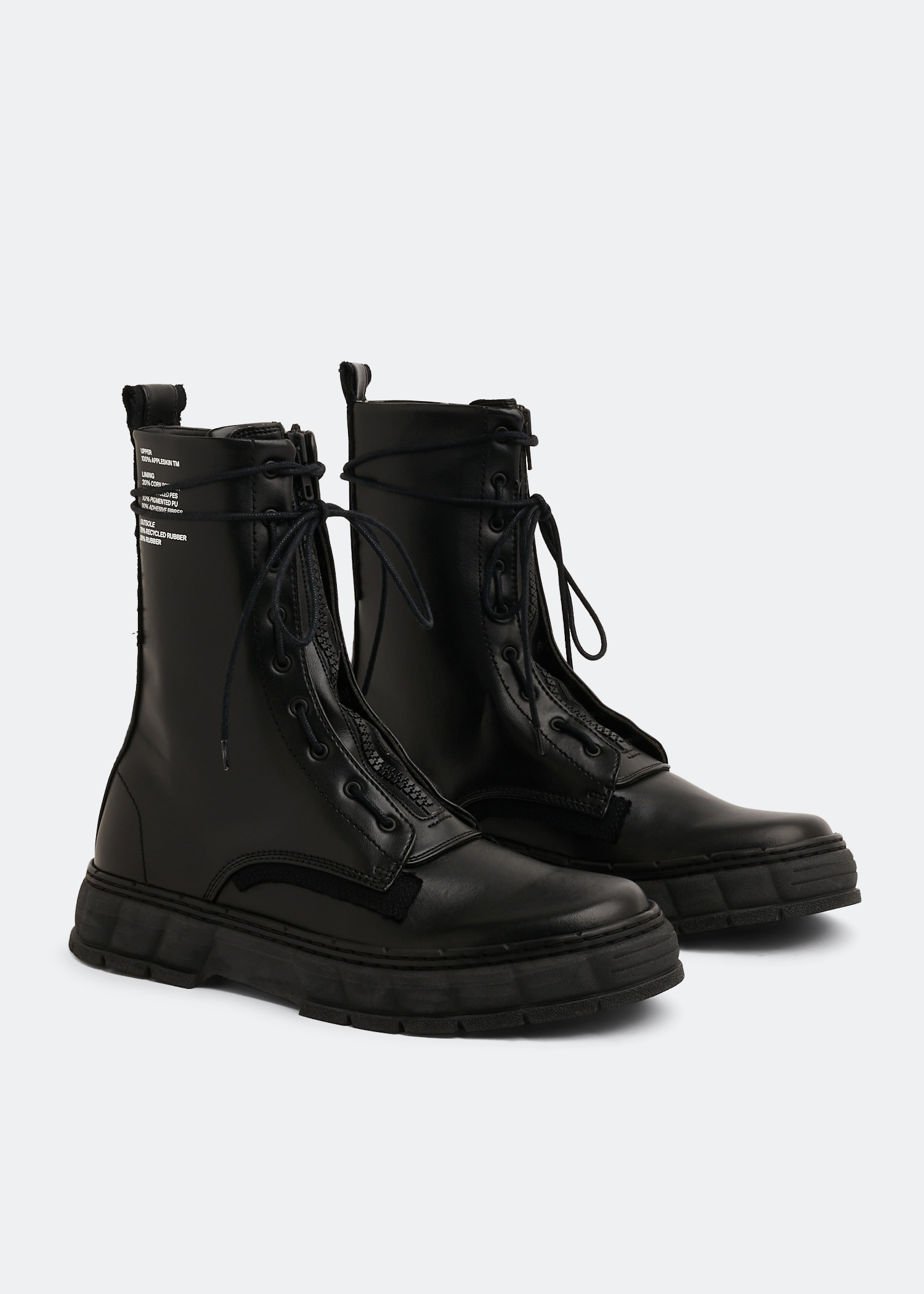 Viron 1992Z boots for Men - Black in KSA | Level Shoes