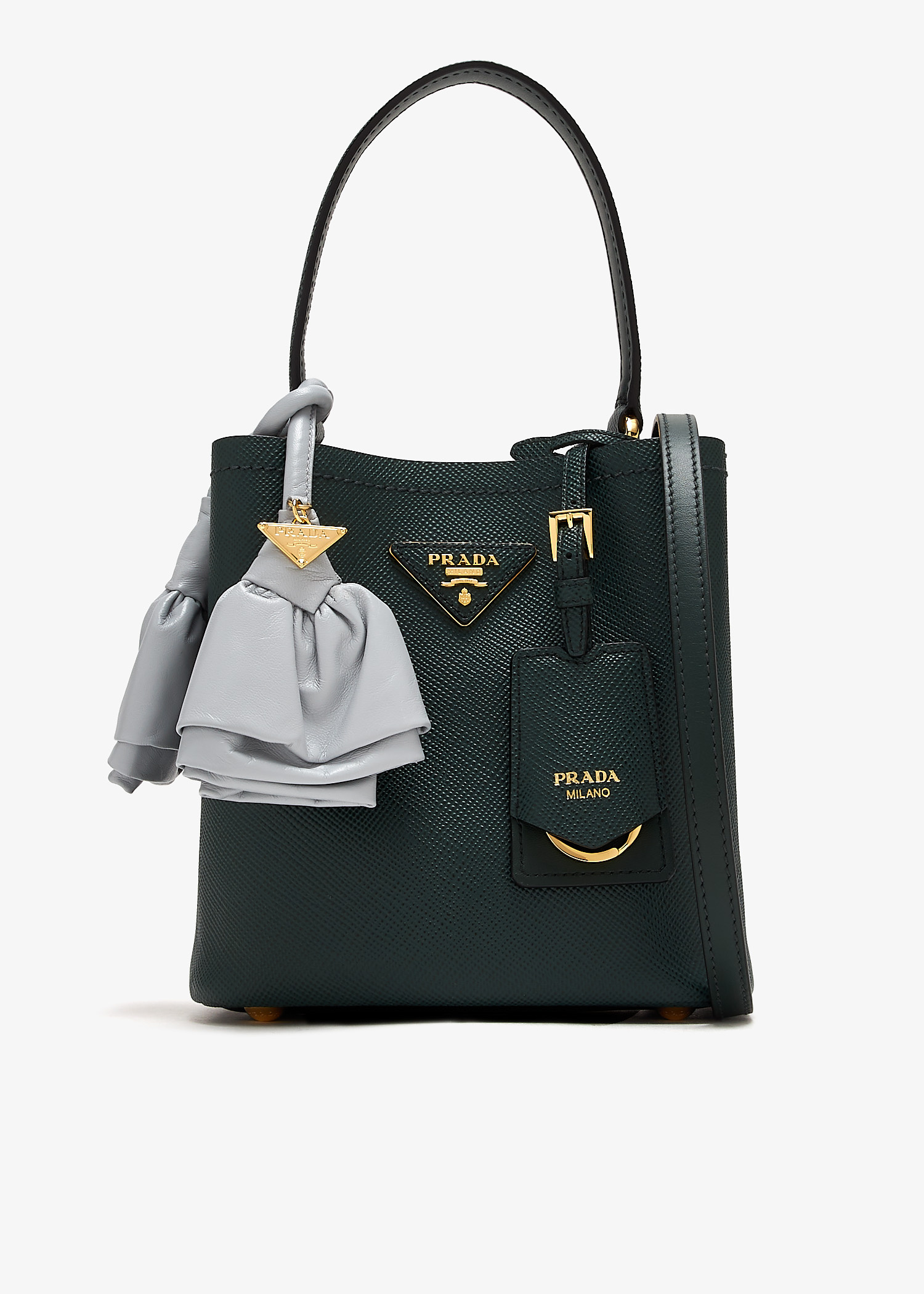 Prada Panier mini bag for Women - Green in UAE | Level Shoes