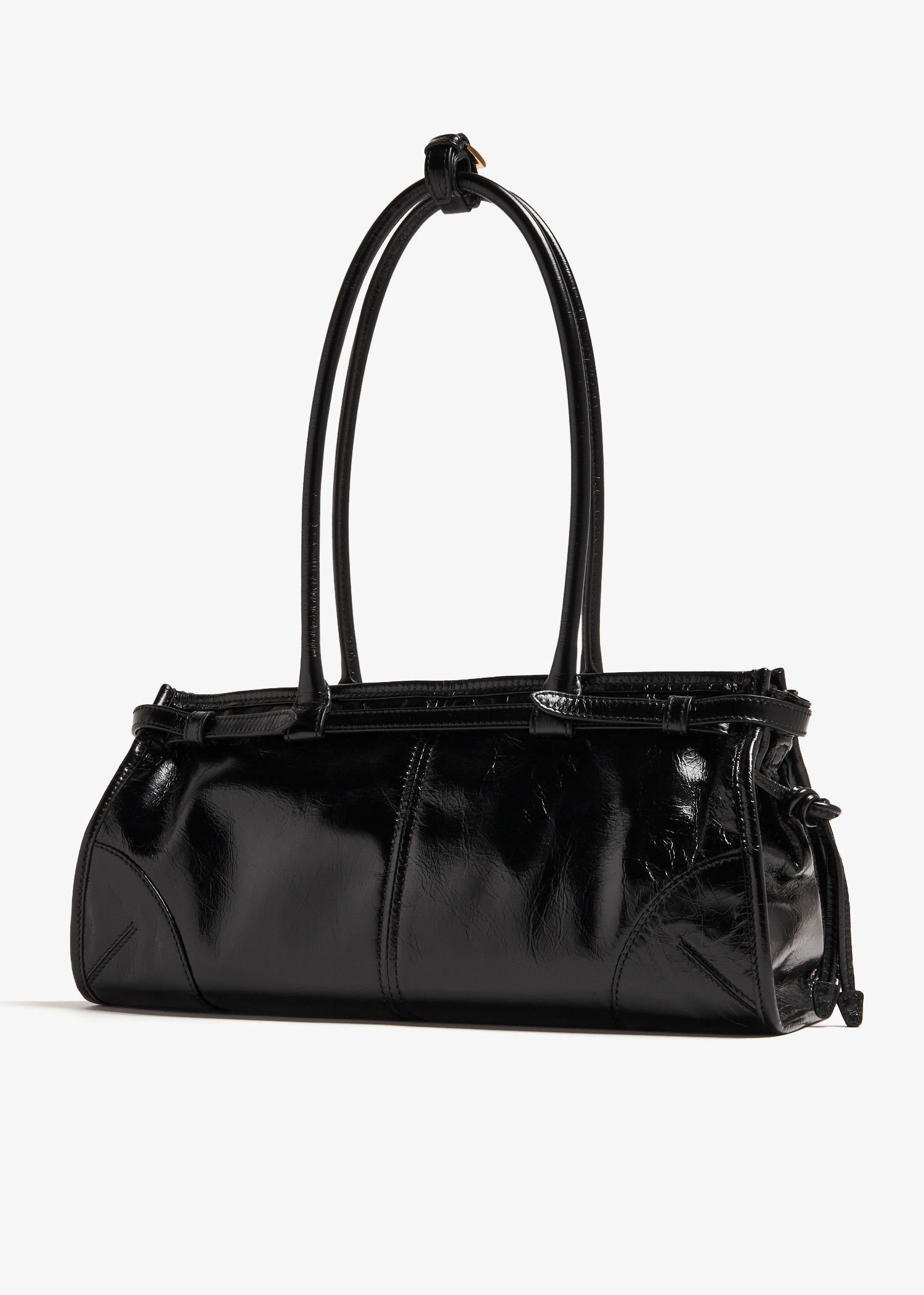 Prada Bonnie medium leather handbag for Women - Black in UAE
