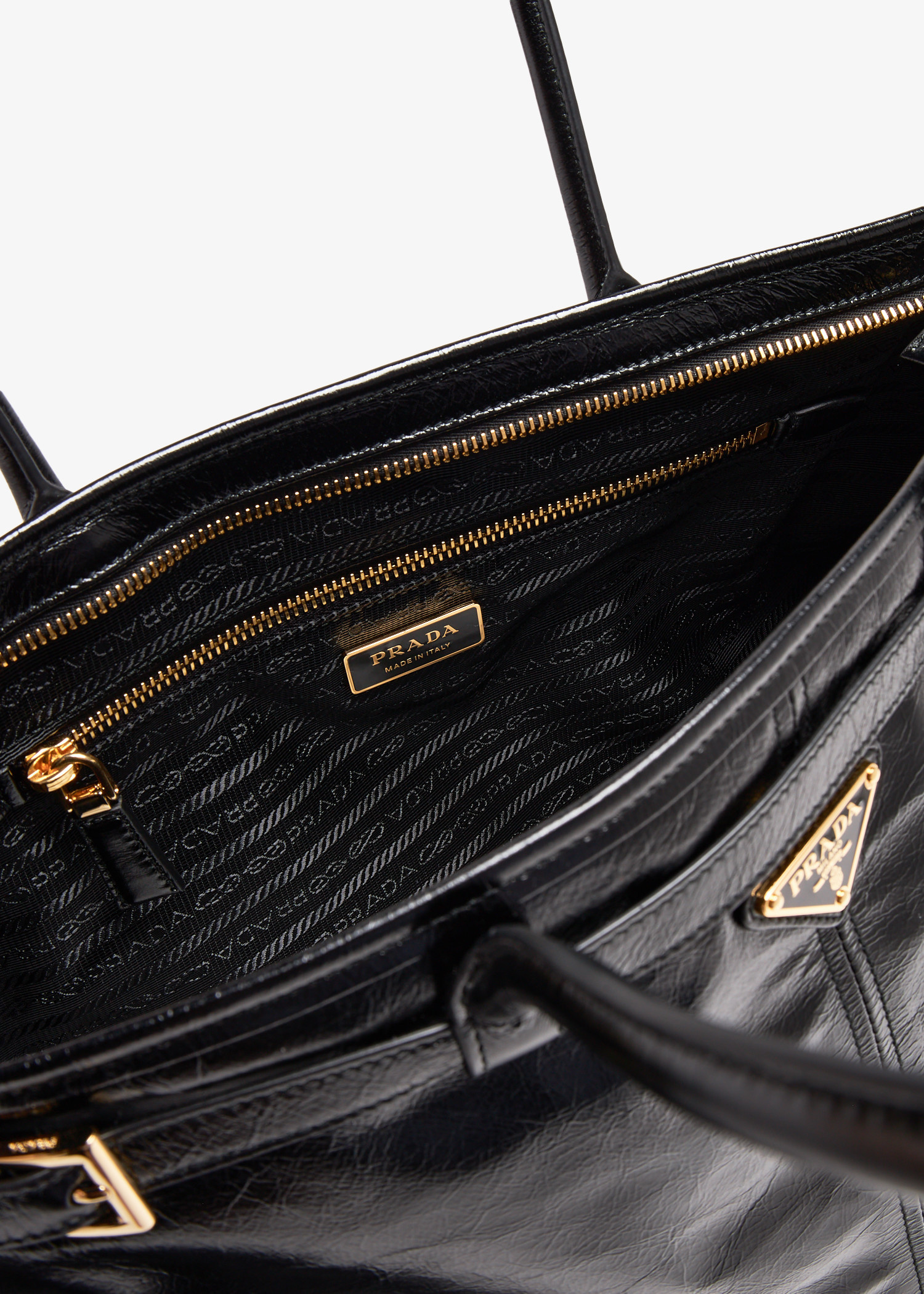 VIP価格.PRADA BONNIE EXTRA LARGE HANDBAG 関税送料込 Pewter Prada Bonnie Extra Large Leather Handbag | PRADA