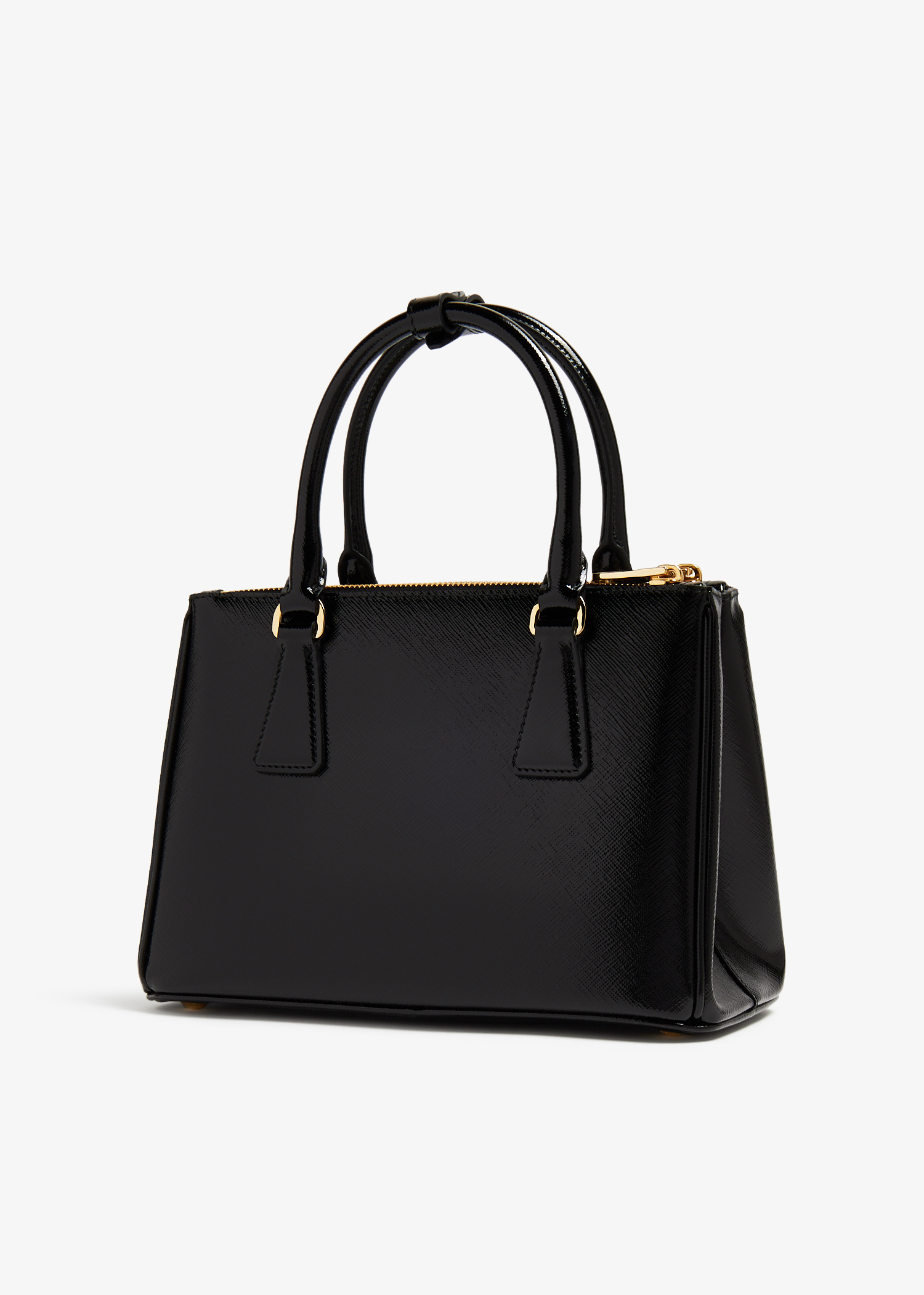 バッグ・カバンその他 Prada Small black Galleria handbag Black Small Prada Galleria Saffiano leather bag | PRADA