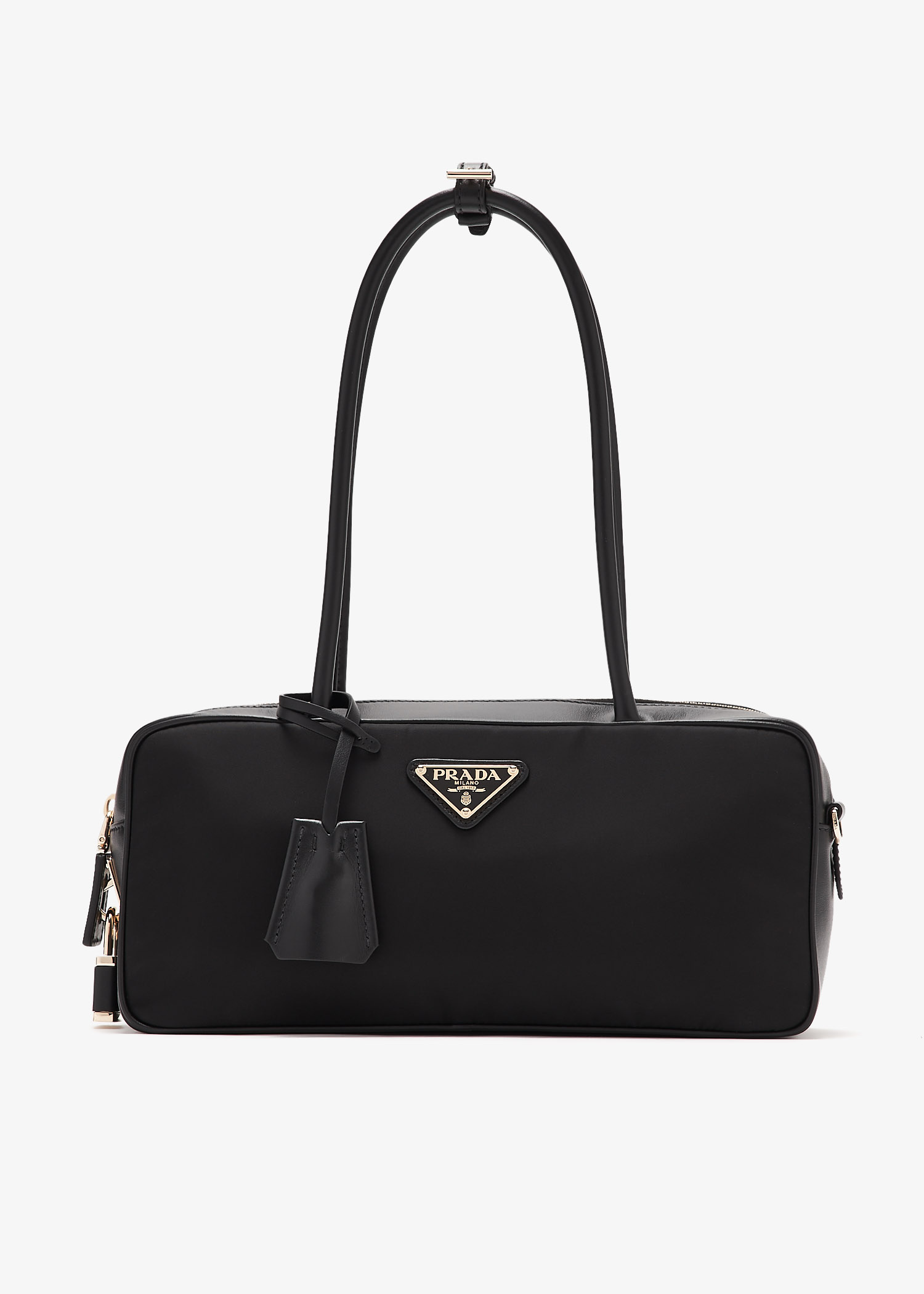 Prada Re-Nylon small top-handle bag for Women - Black in KSA