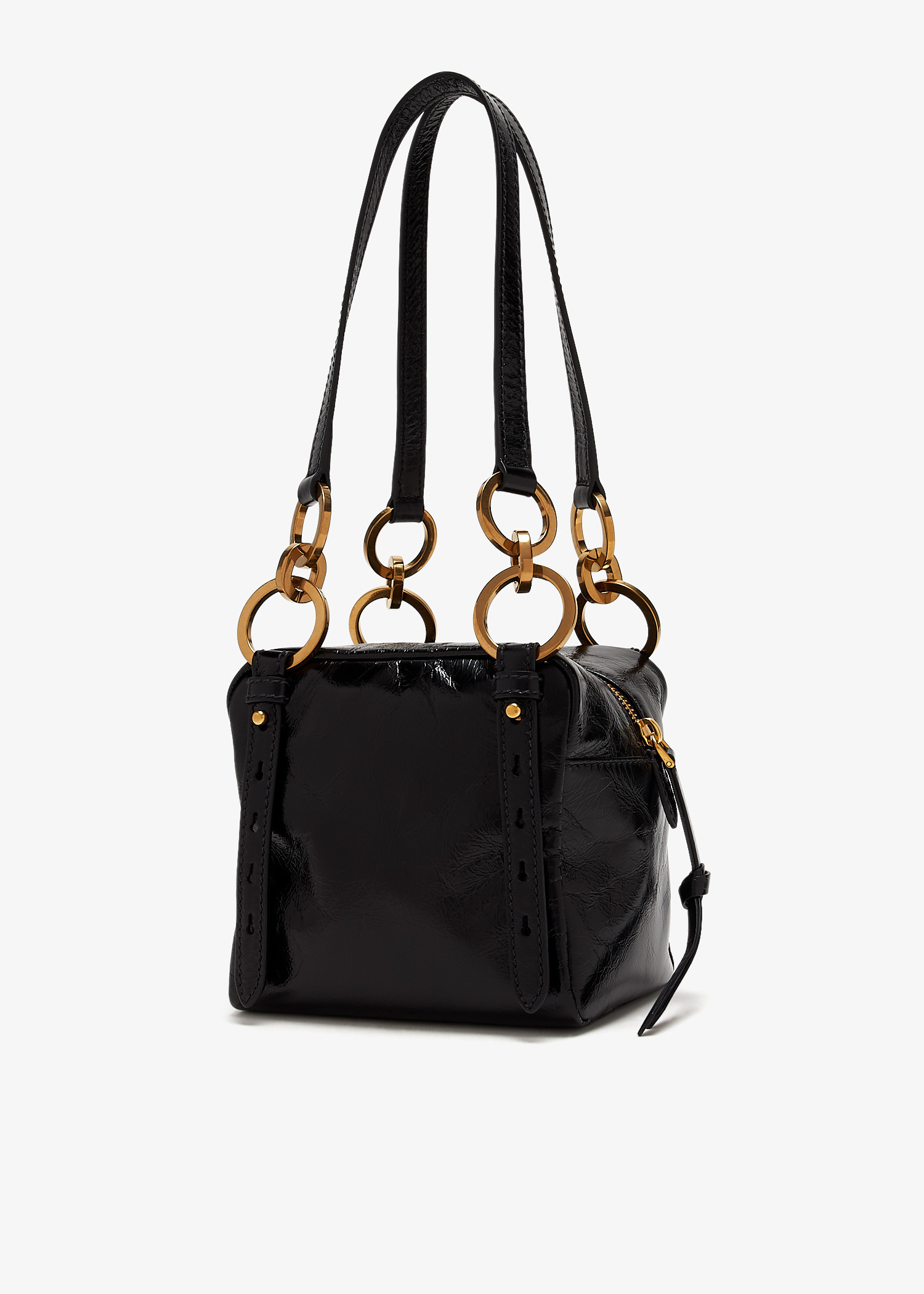 Prada Dangle top handle mini bag for Women - Black in UAE