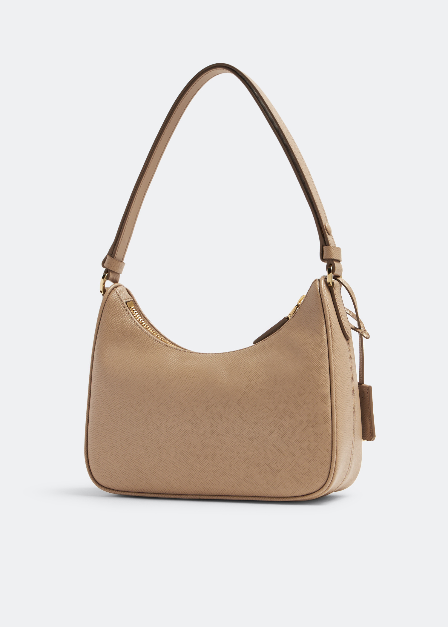 Prada Re-Edition Saffiano leather mini bag for Women - Beige