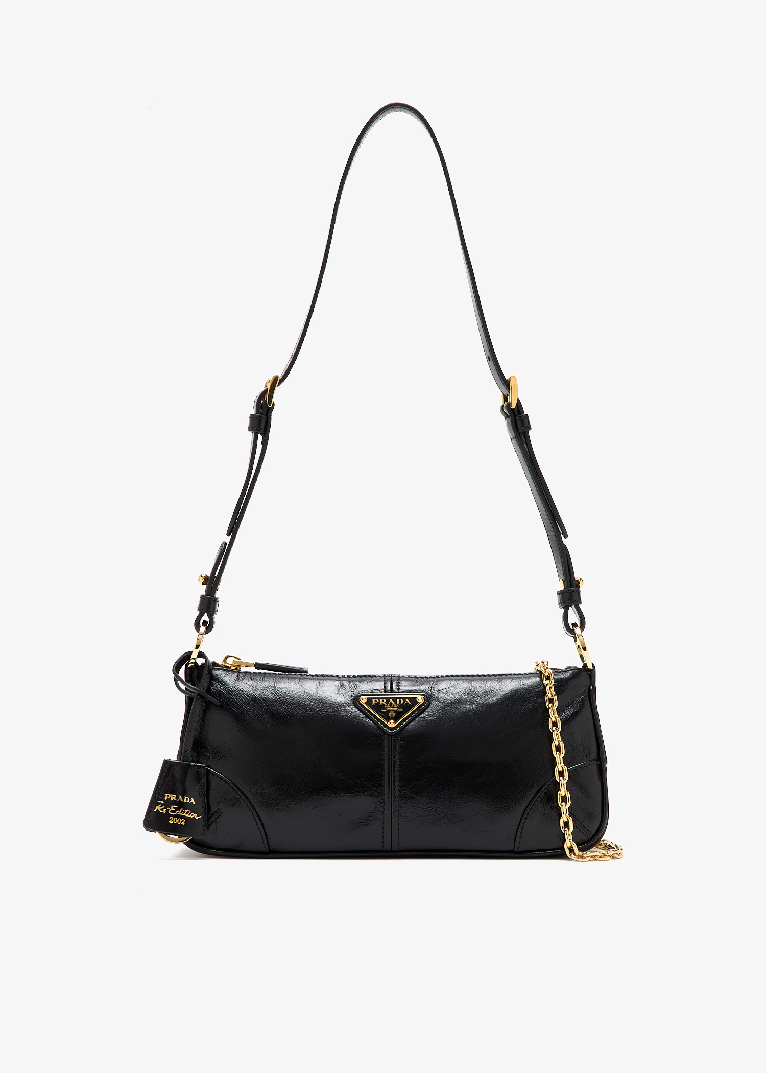 Prada Prada Re-Edition 2002 medium leather shoulder bag for Women