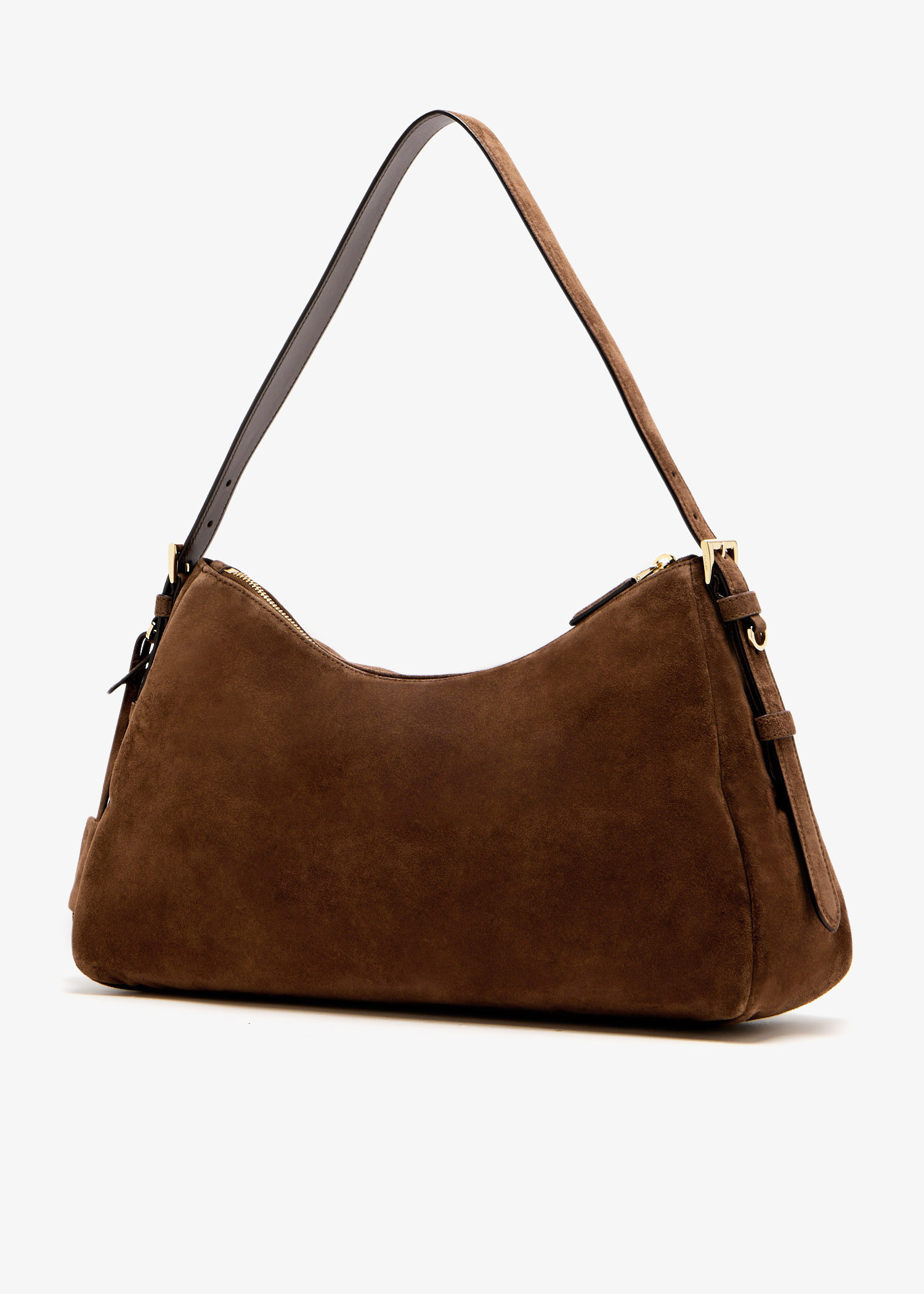 【関税&送料込】Prada Brown Suede Big Arqua Handbag Prada Brown Suede Big Arquã¨ Handbag | italist