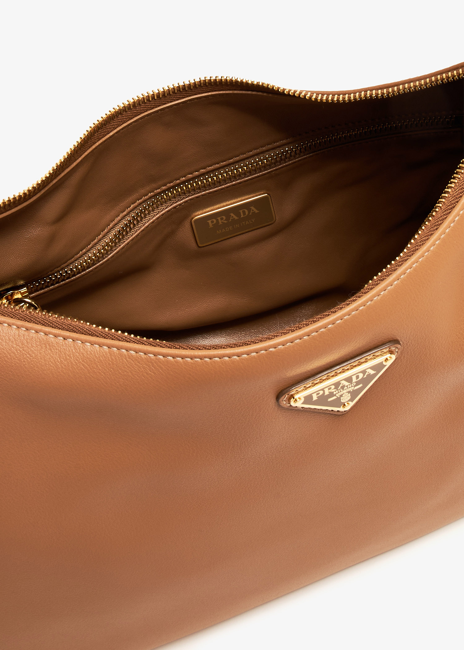 【PRADA】Prada Aimee' shoulder bag Brown Prada Medium Aimée Shoulder Bag | Brown | FARFETCH