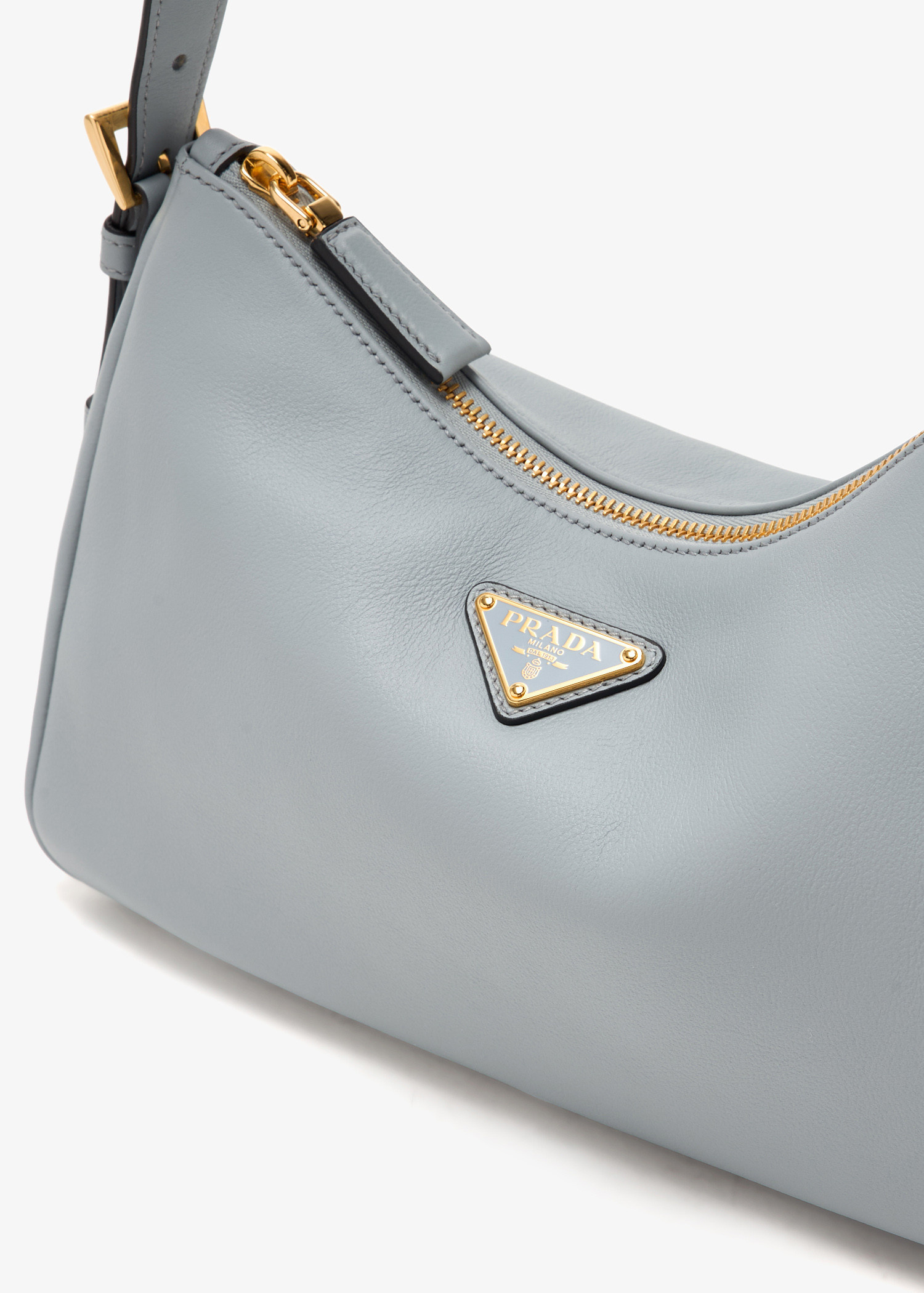 バッグ・カバンその他 Prada Prada Aimee medium light blue leather bag Prada Prada Aimée medium light blue leather bag | TheDoubleF