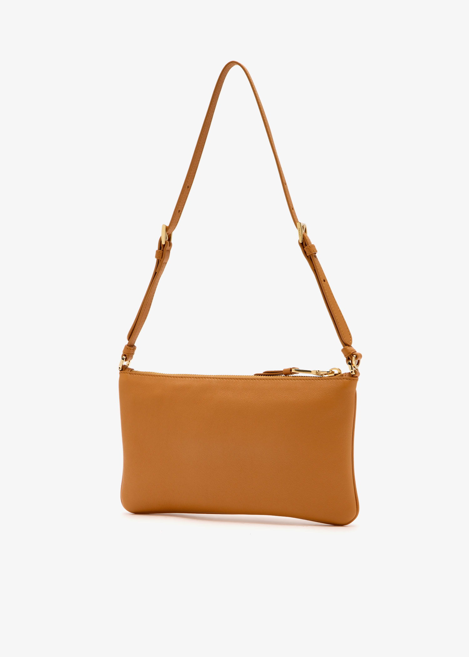 【送料&関税込】Prada Brown Leather Crossbody Bag Prada Brown Leather Crossbody Bag | italist