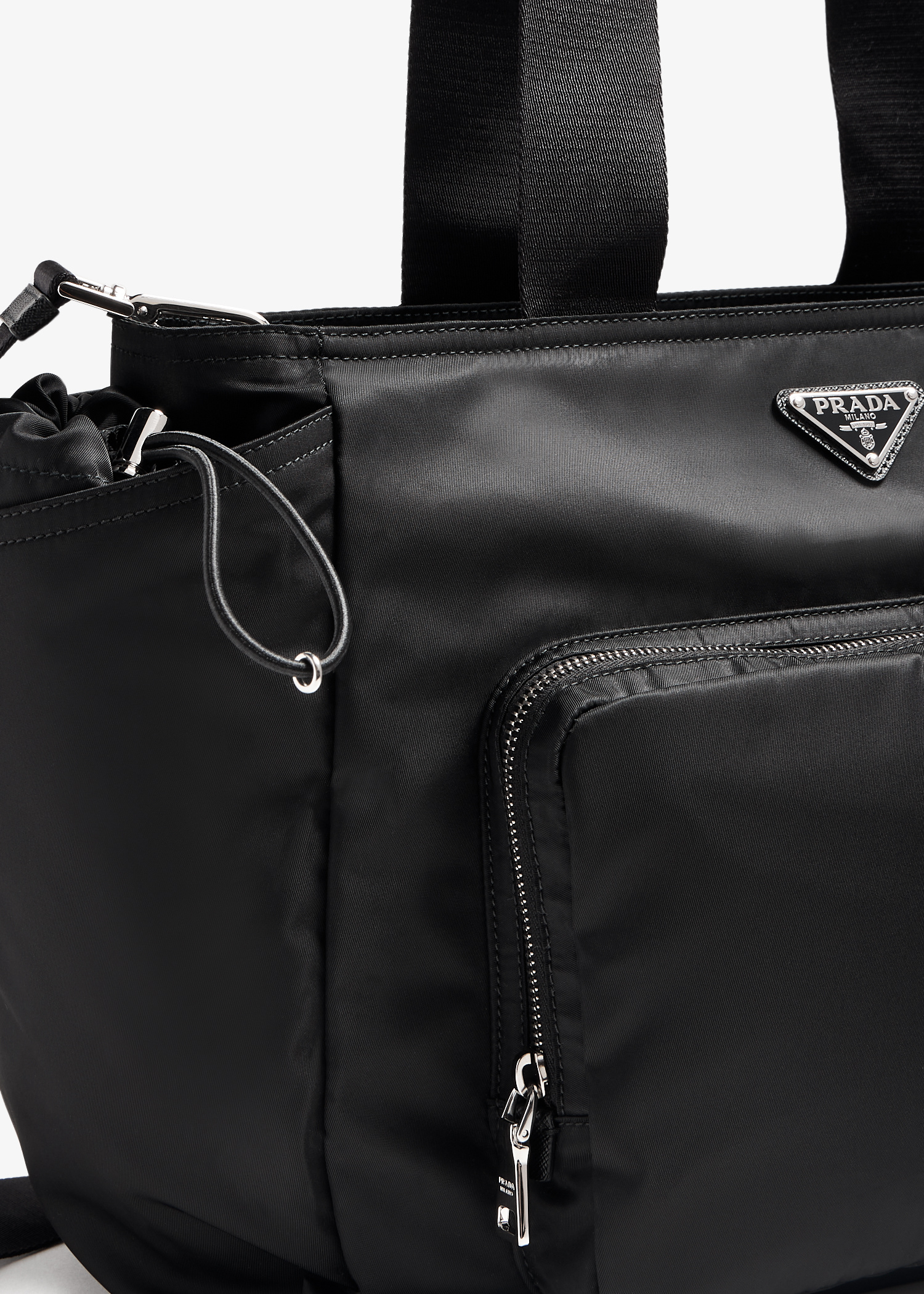 Prada Re-Nylon baby bag for Women - Black in Qatar | Level Shoes