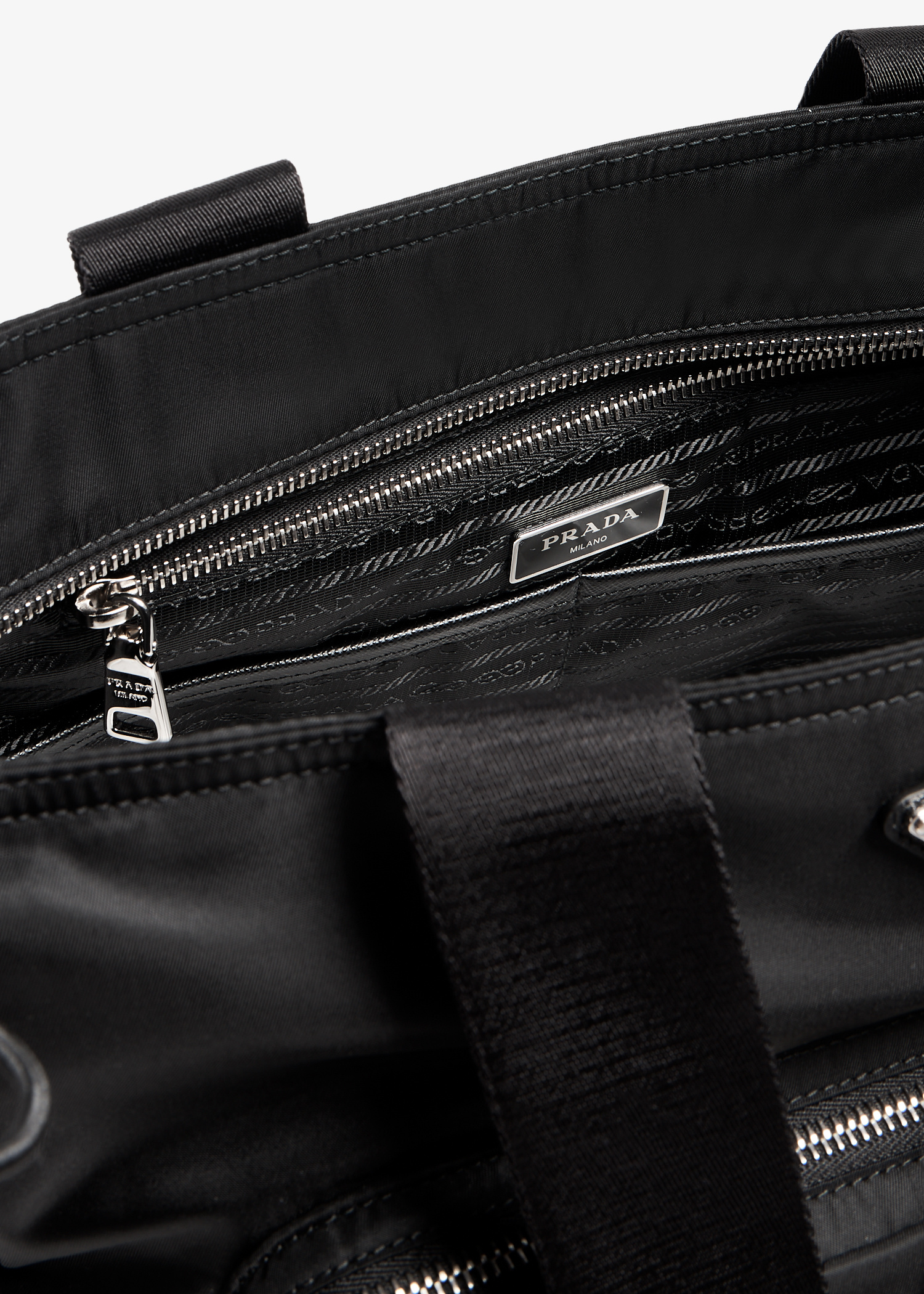 SS24新作☆PRADA☆Re-Nylon Baby Bag Prada Women's' Re-Nylon Baby Bag in Black | LN-CC®