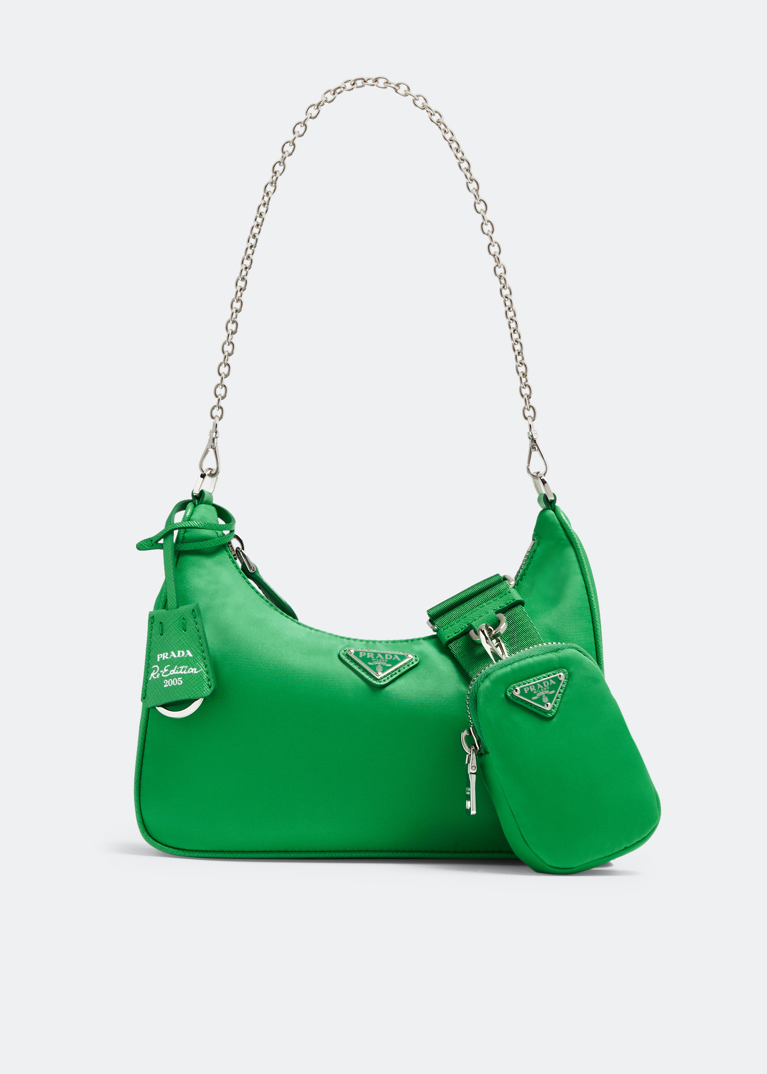 Prada Re-Edition 2005 Re-Nylon mini bag for Women - Green in