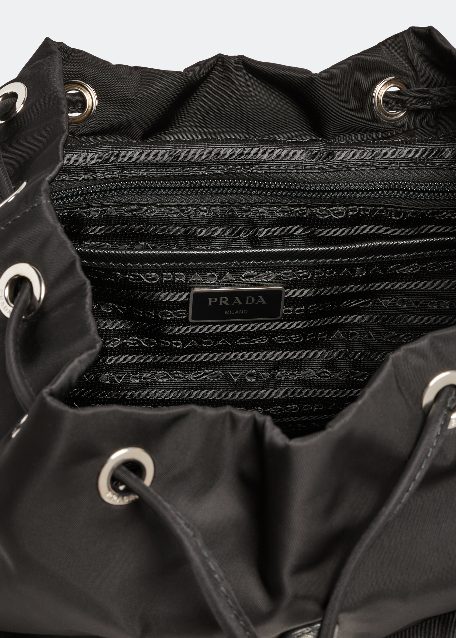 Prada Re-Nylon medium backpack for Women - Black in UAE