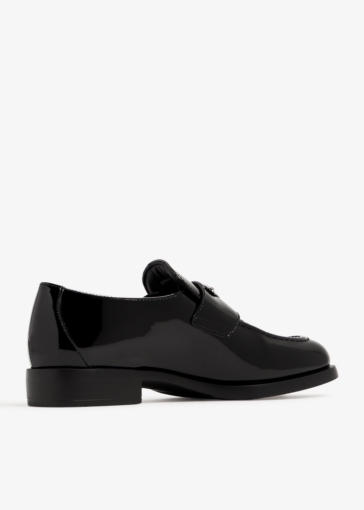 Prada Patent-leather loafers for Women - Black in UAE
