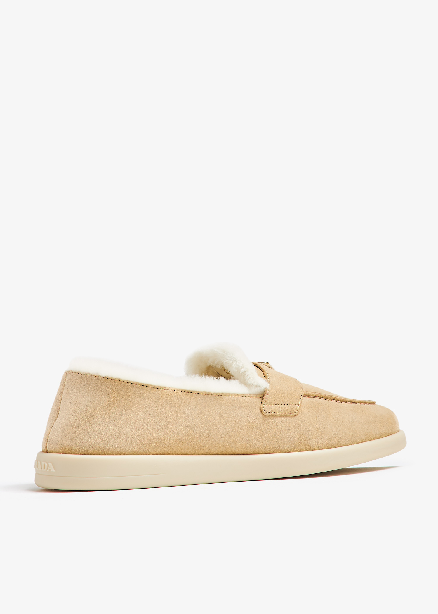 【送料&関税込】Prada Caramel Shearling Loafers Prada Shearling Loafers Size 38 (US 8) Caramel | eBay