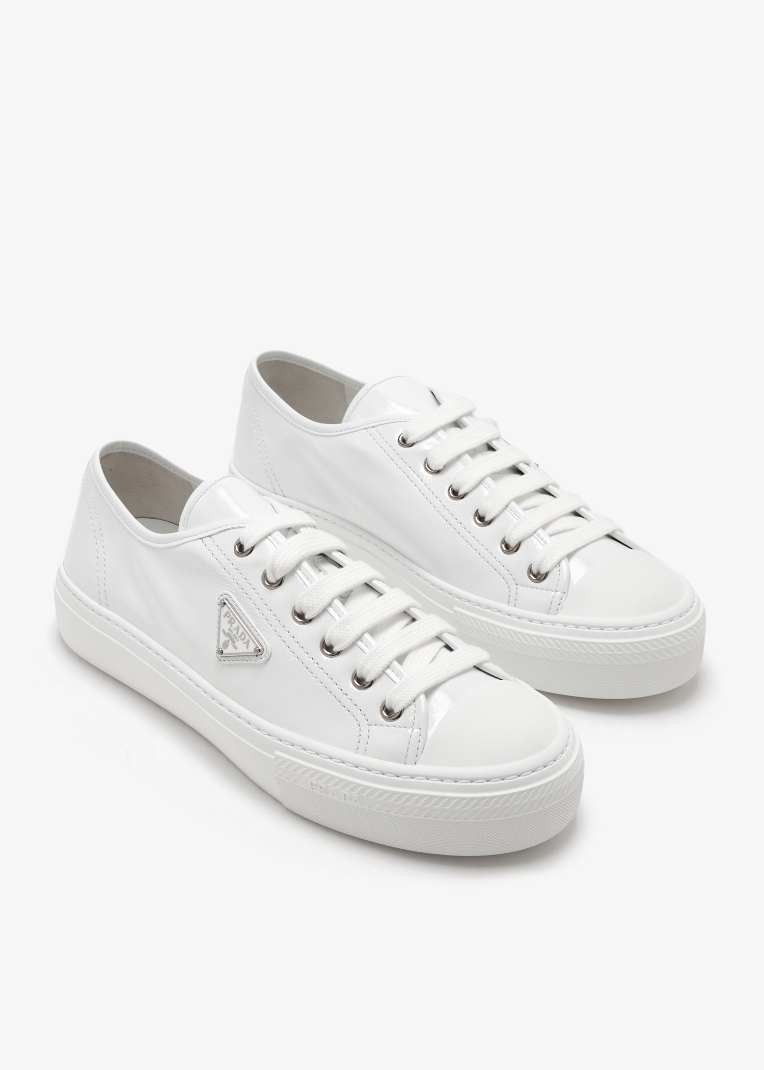 【PRADA】NAPLAK SNEAKERS Prada Naplak Low Top Sneaker (Women) | Nordstrom