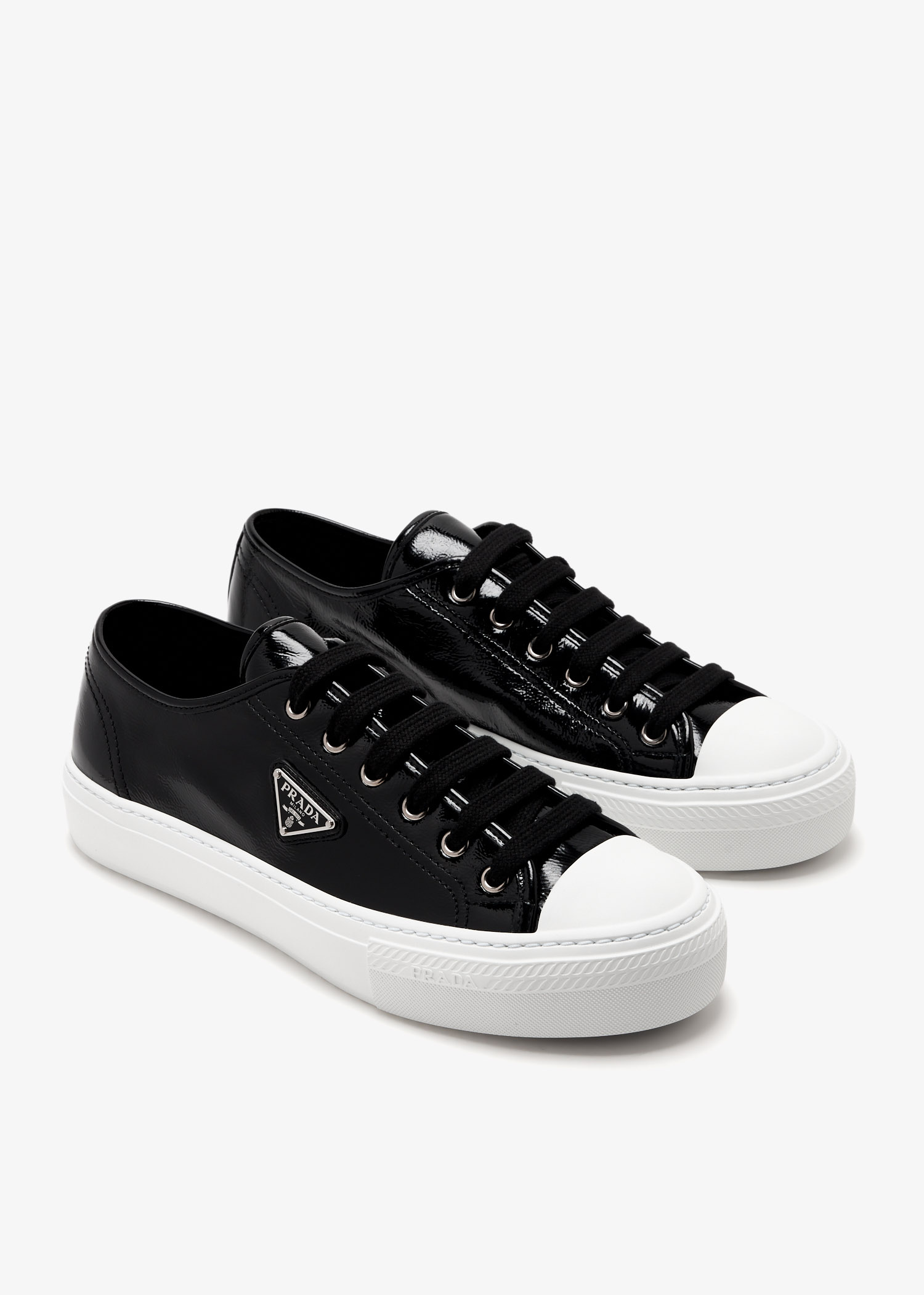Prada Naplak sneakers for Women - Black in Bahrain | Level Shoes