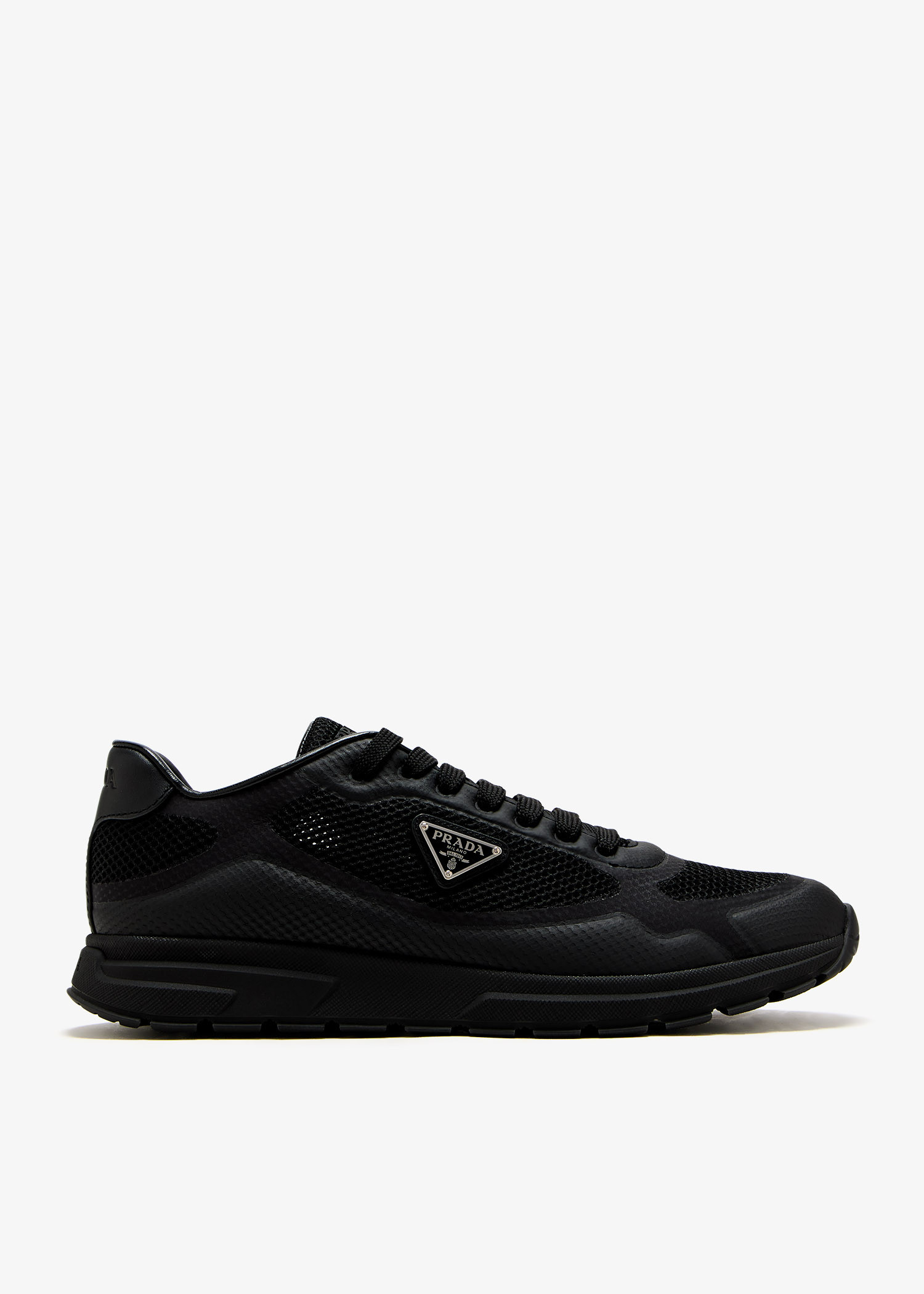 【関税&送料込】Prada Prax 2.0 Sneakers In Mesh Prada Prax 2.0 fabric and mesh sneakers for Women - Beige in