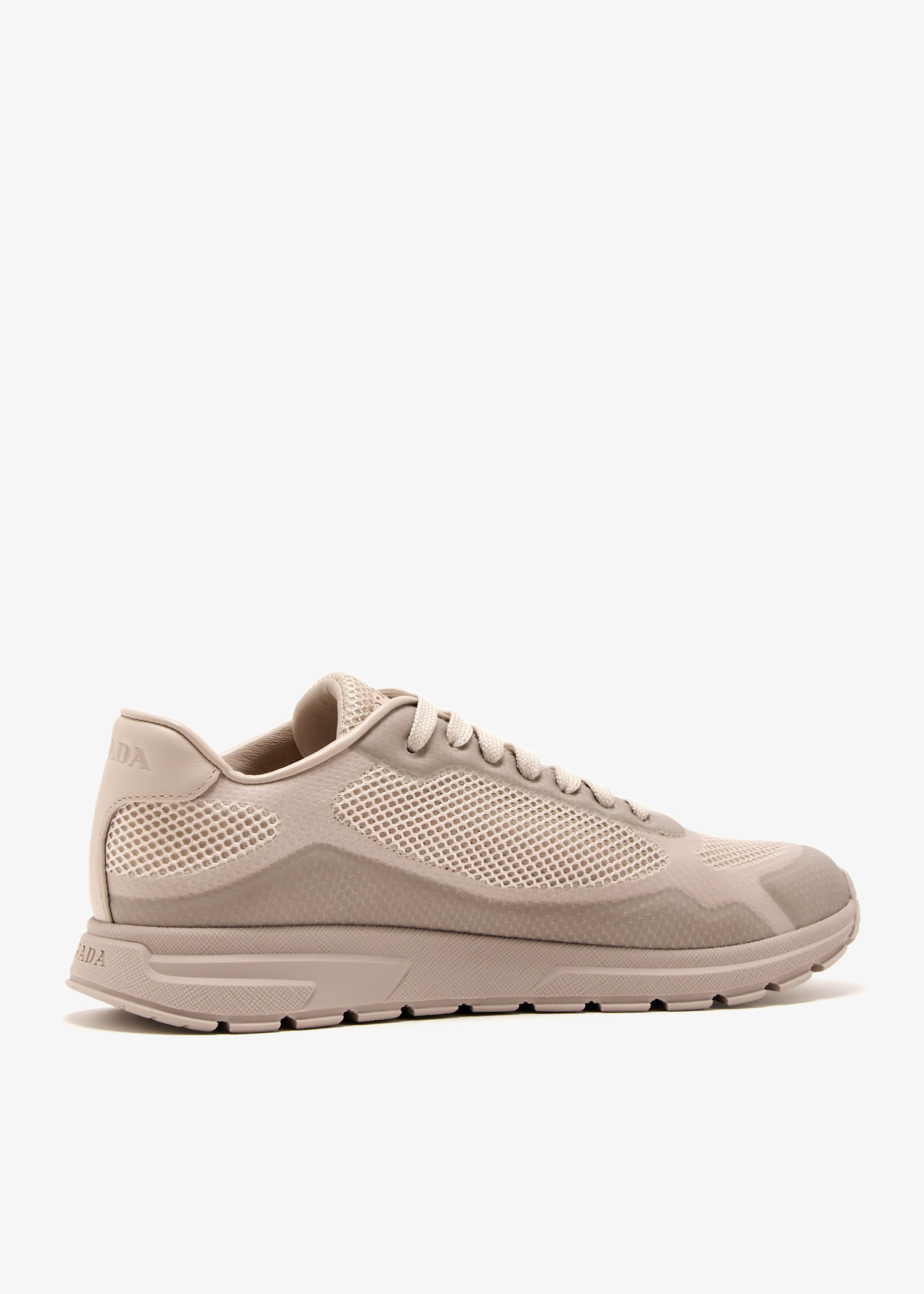 スニーカー Prada Prax 2.0 Sneakers In Mesh Prada Prax 2.0 fabric and mesh sneakers for Women - White in